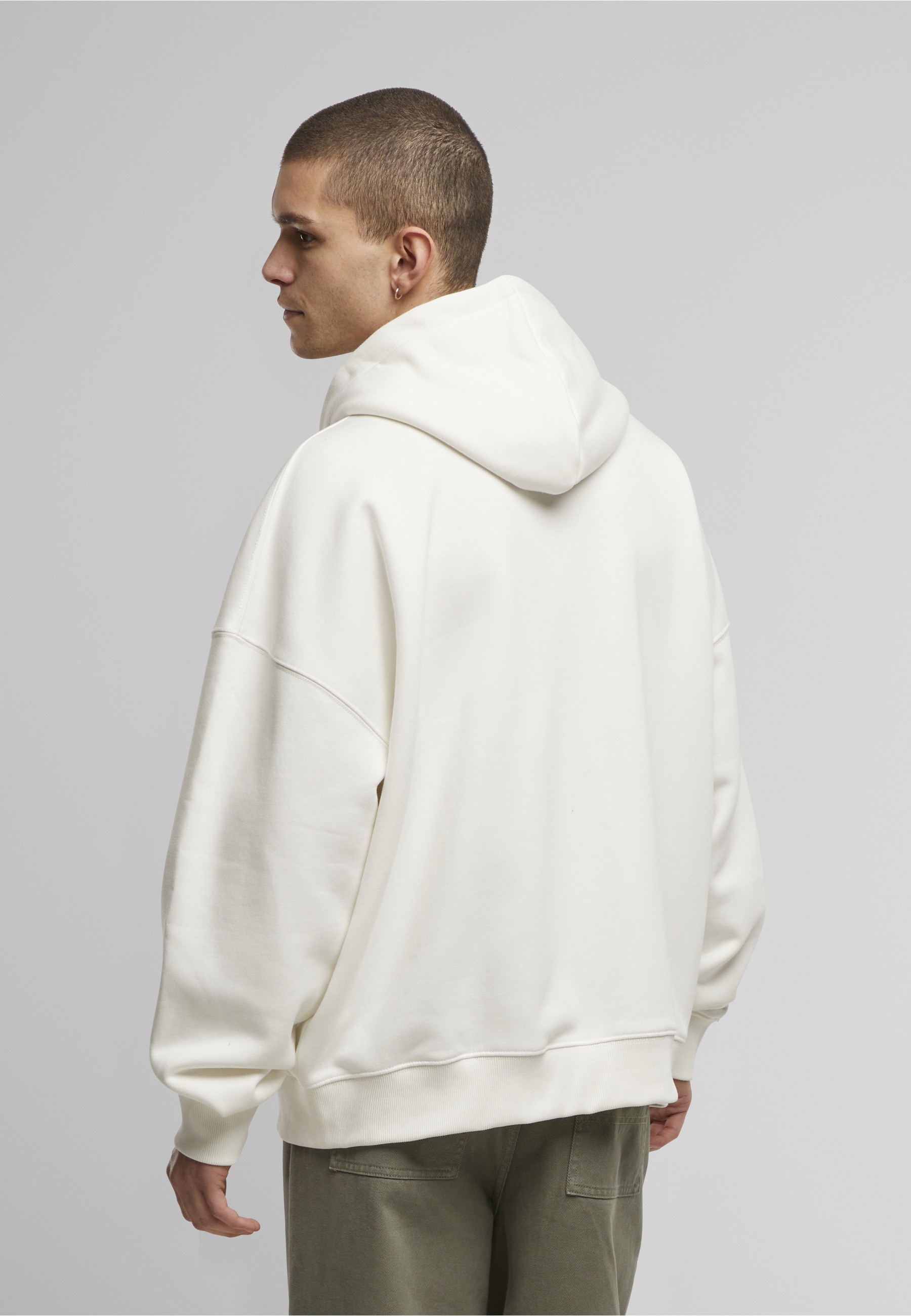 Dropsize Kapuzenpullover »Dropsize SUPER HEAVY OVERSIZE LOGO ZIP HOODIE« 1 tlg.