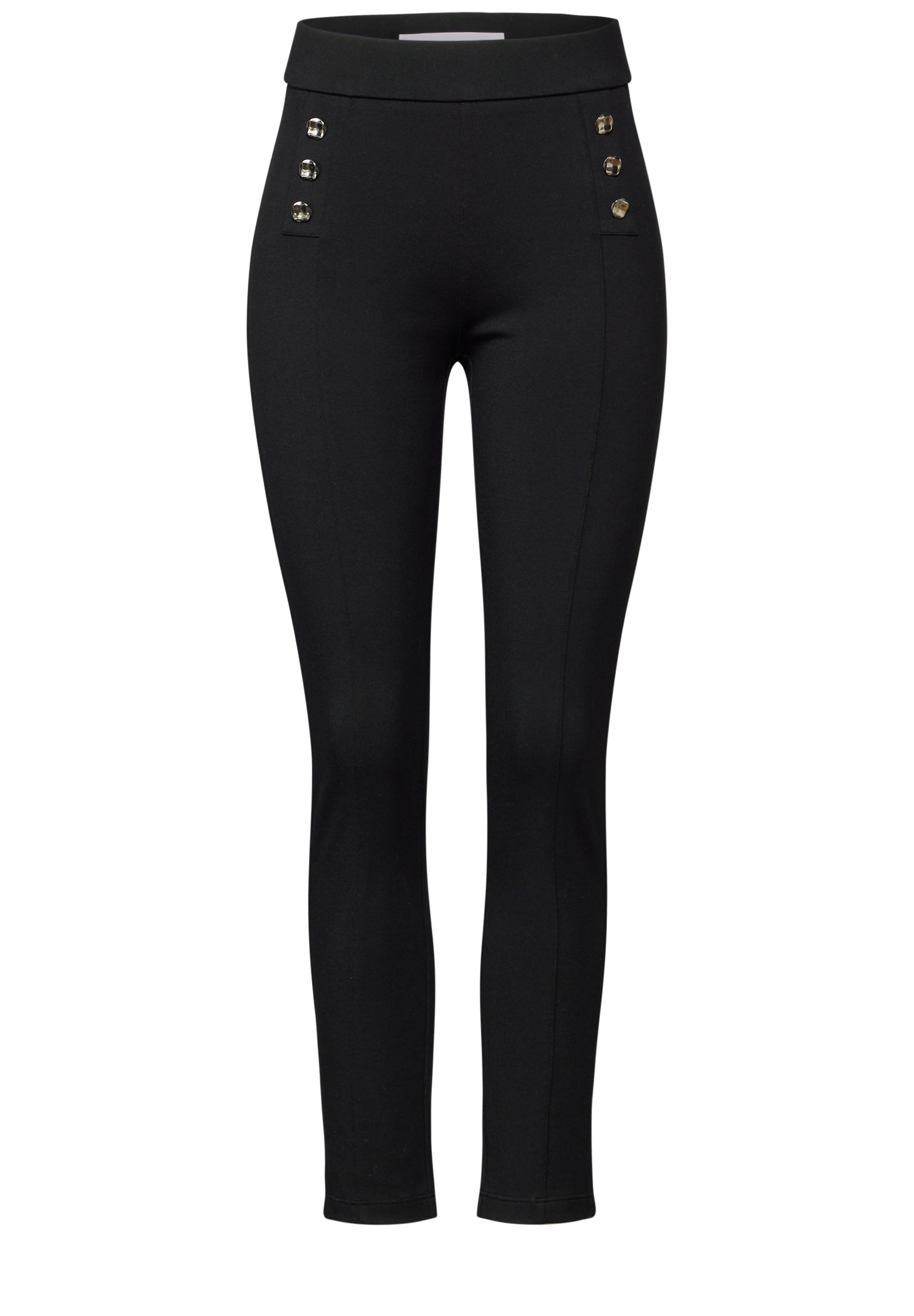 STREET ONE STUDIO Stoffhose, High Waist