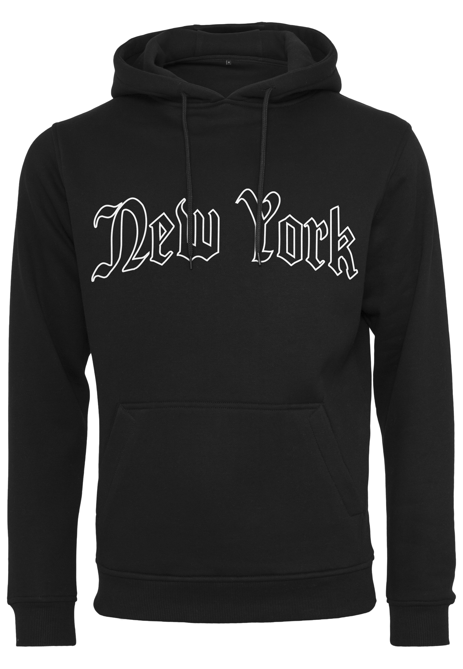 MisterTee Sweater »Herren New York Wording Hoody«, (1 tlg.)