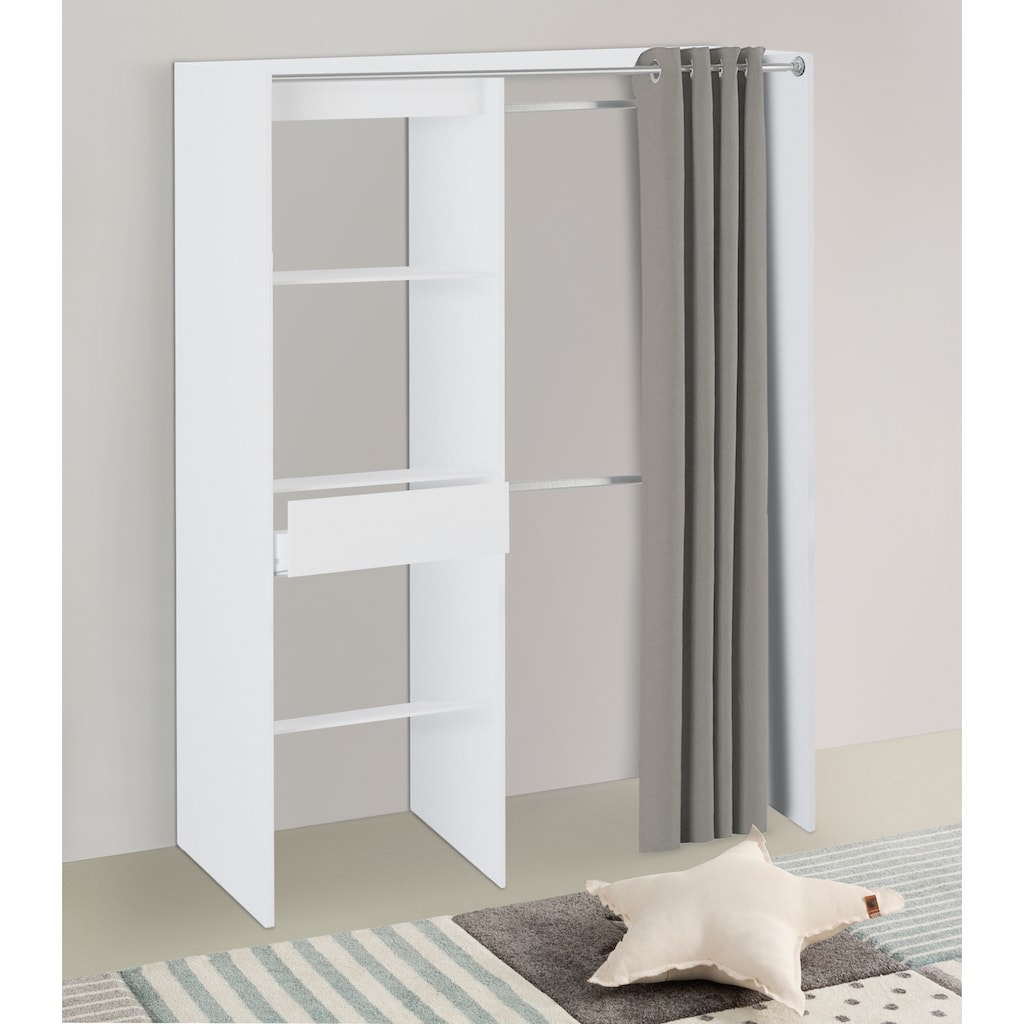 Demeyere GROUP Vorhang-Schrank »Garderobenschrank, inklusive Vorhang, passt in jeden Raum«