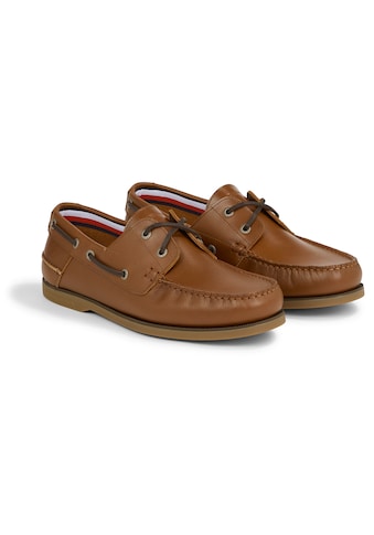 TOMMY HILFIGER Bootsschuh »TH BOAT SHOE CORE LEATHER«...