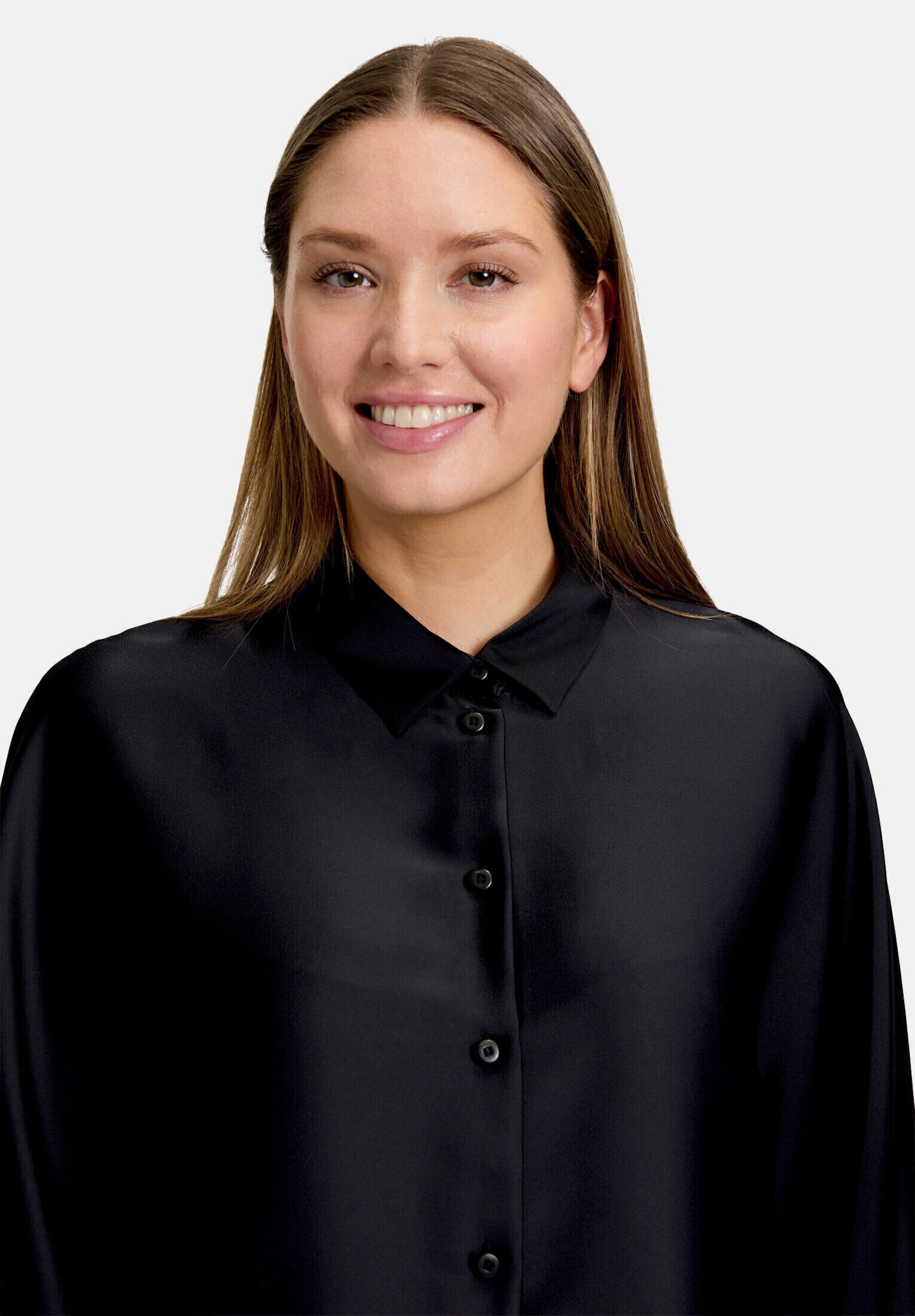 Vera Mont Satinbluse »Damen mit Kragen«
