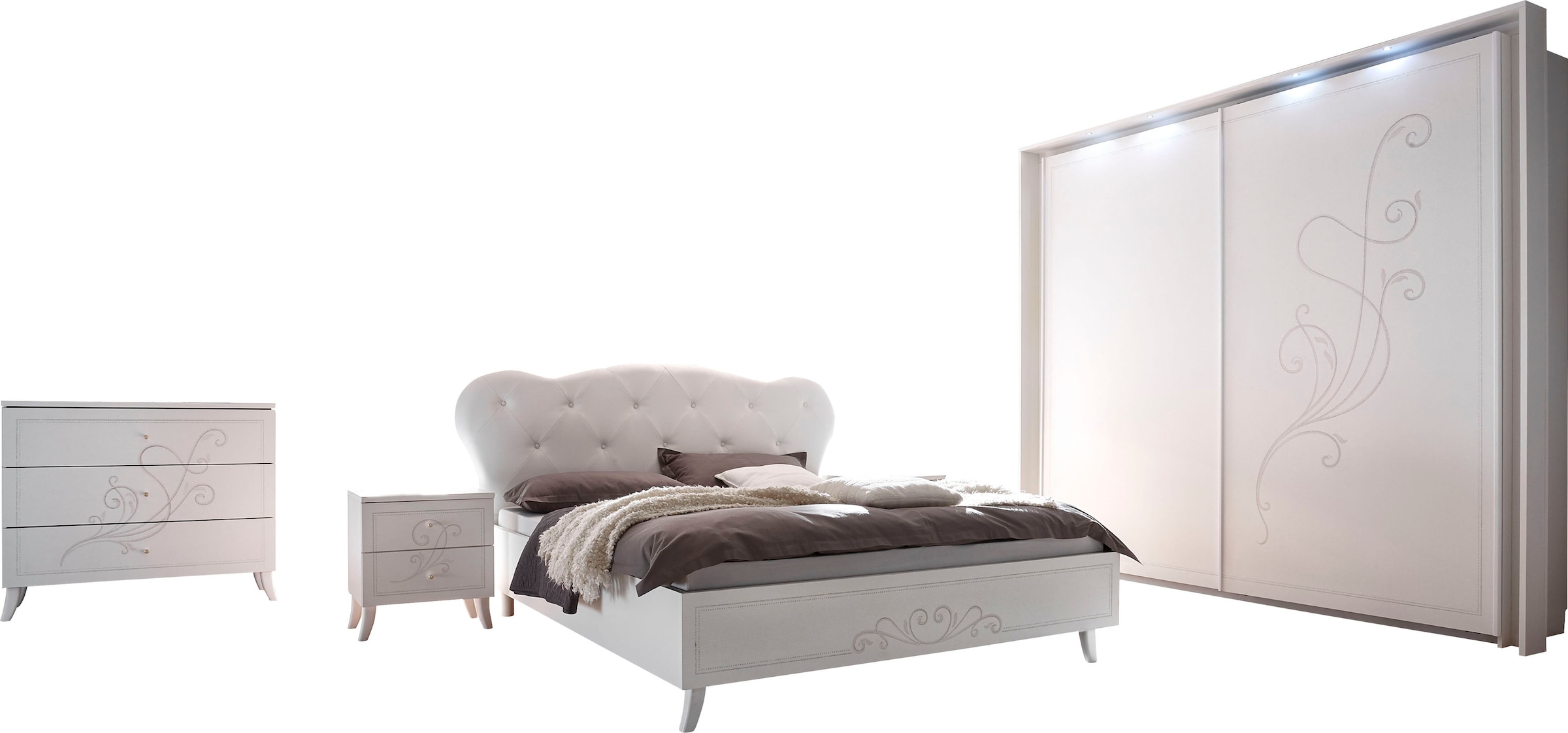 INOSIGN Schlafzimmer-Set "Tivoli" Set, 4 Stk. tlg. günstig online kaufen