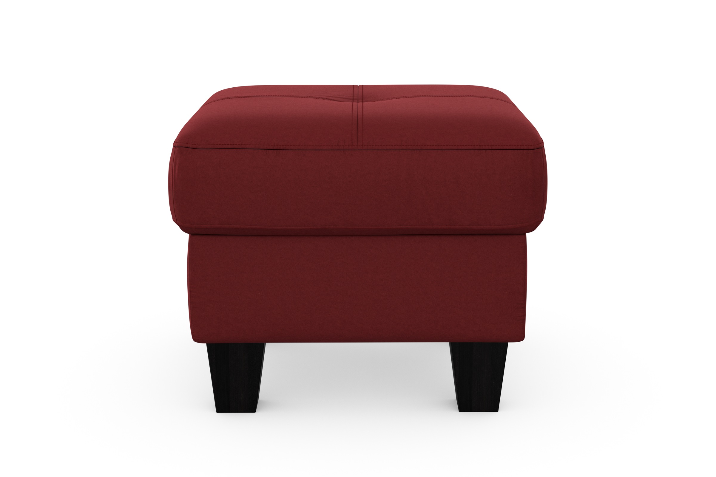 Stauraumhocker SIT & MORE "Belluci", rot (bordeaux), B:58cm H:48cm T:58cm, Hocker, mit Stauraum 2