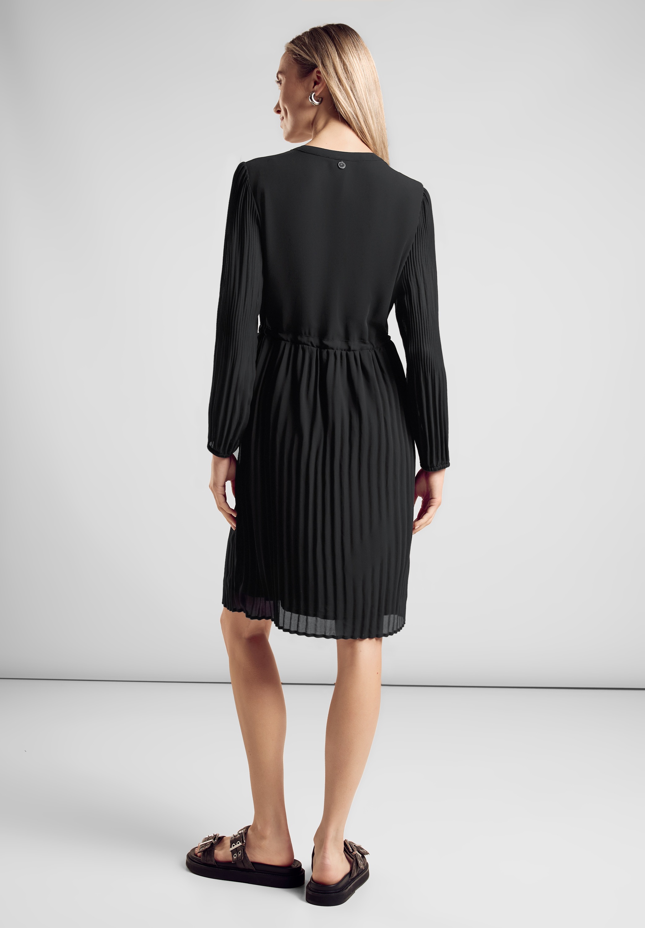 STREET ONE Blusenkleid Ohne Taschen mit Knopfleiste günstig online kaufen