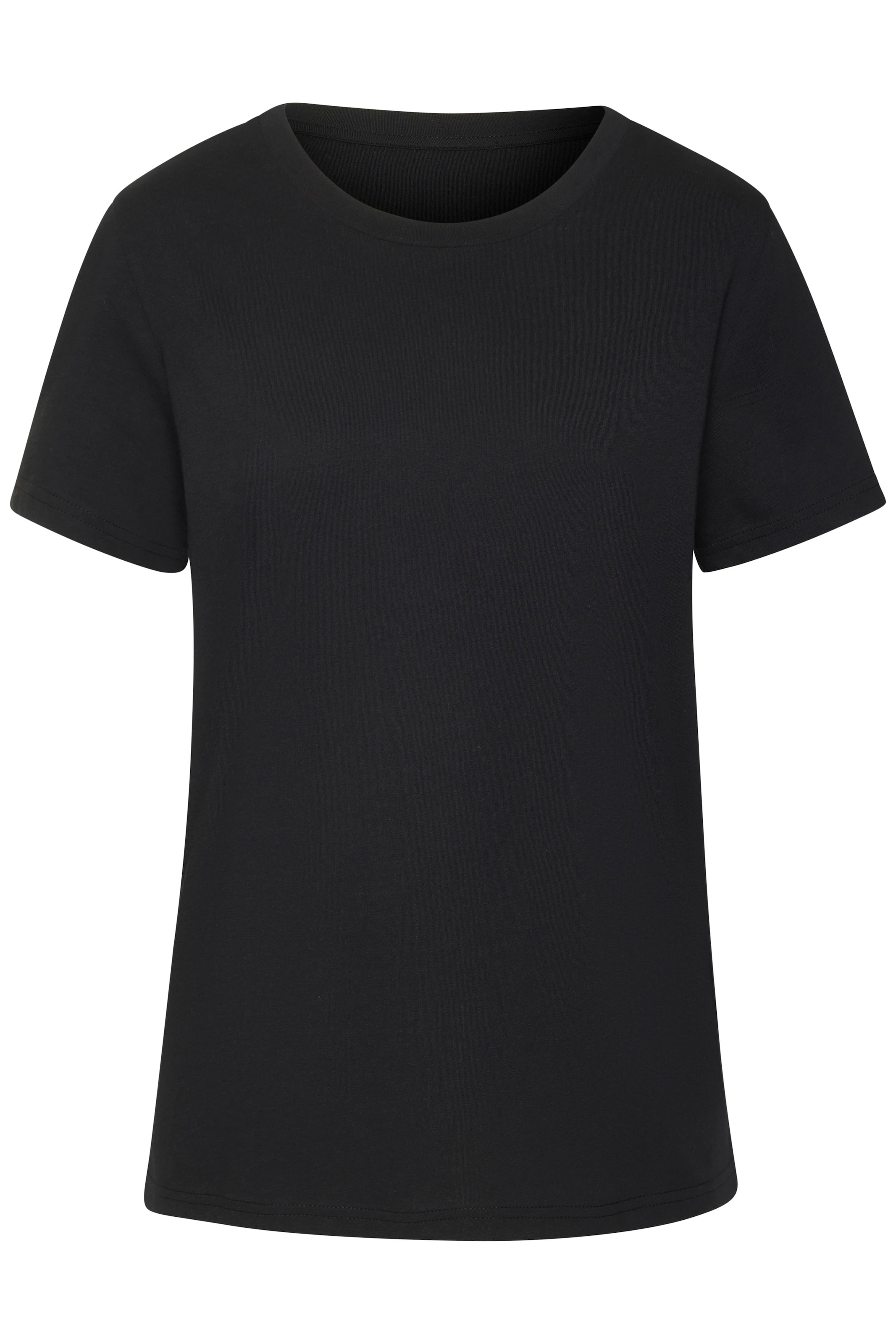 Beachtime T-Shirt »mit modischem Schlitz am Saum«, aus hochwertiger Baumwoll-Qualität