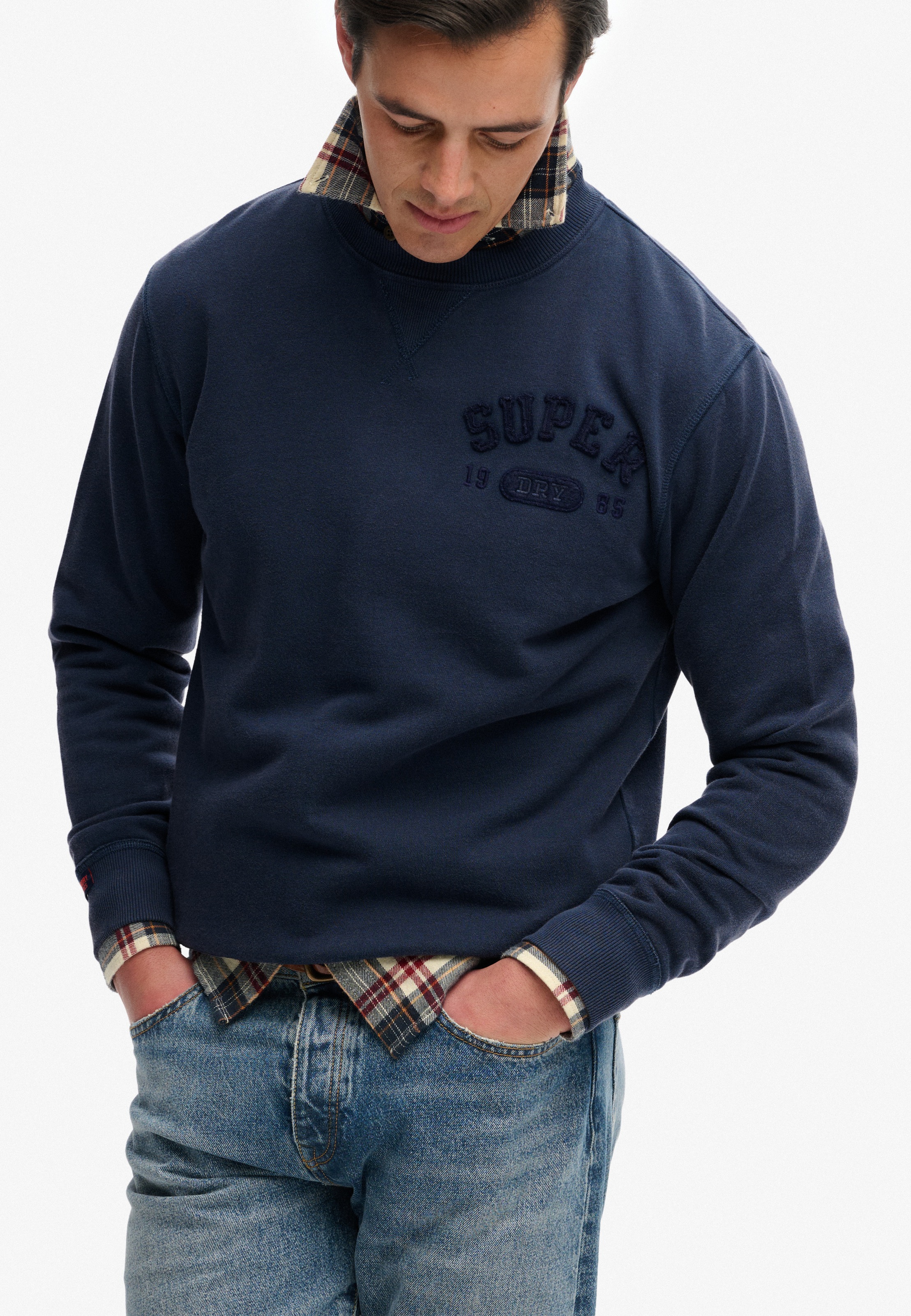 Superdry Sweatshirt "VINTAGE ATHLETIC TONAL CREW" günstig online kaufen