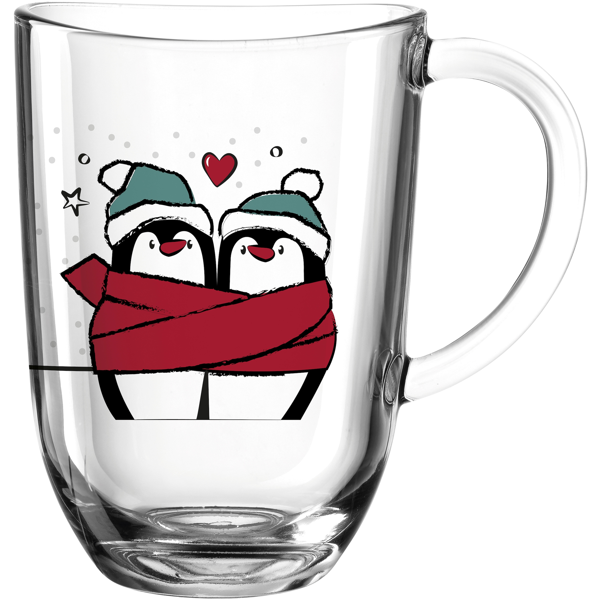 LEONARDO Tasse "SILENZIO mit Motiv" Pinguine, 380ml günstig online kaufen