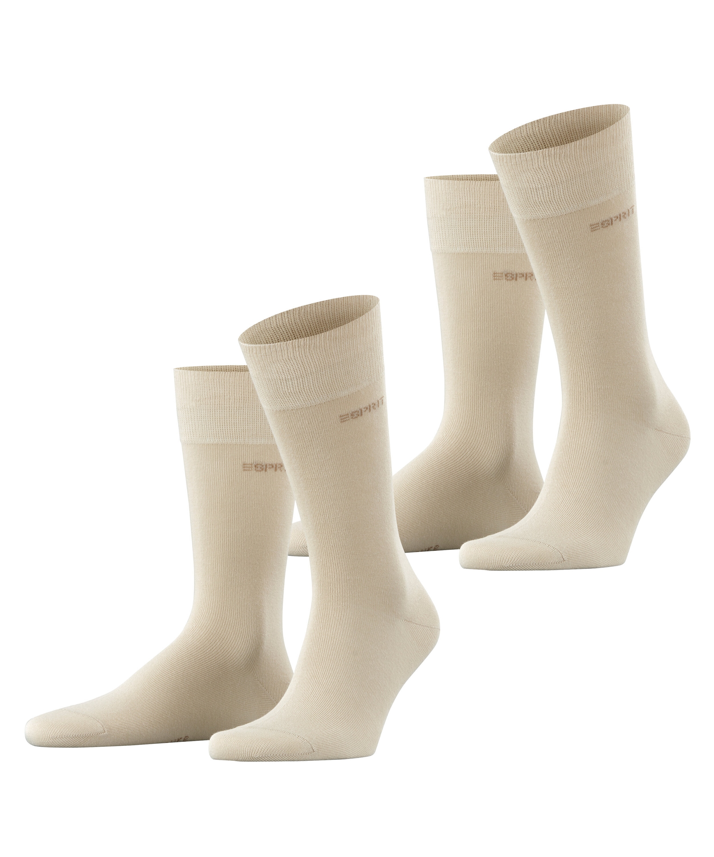 Esprit Socken "Basic Uni" 2er Pack, 2 Paar tlg. mit hohem Baumwollanteil at günstig online kaufen