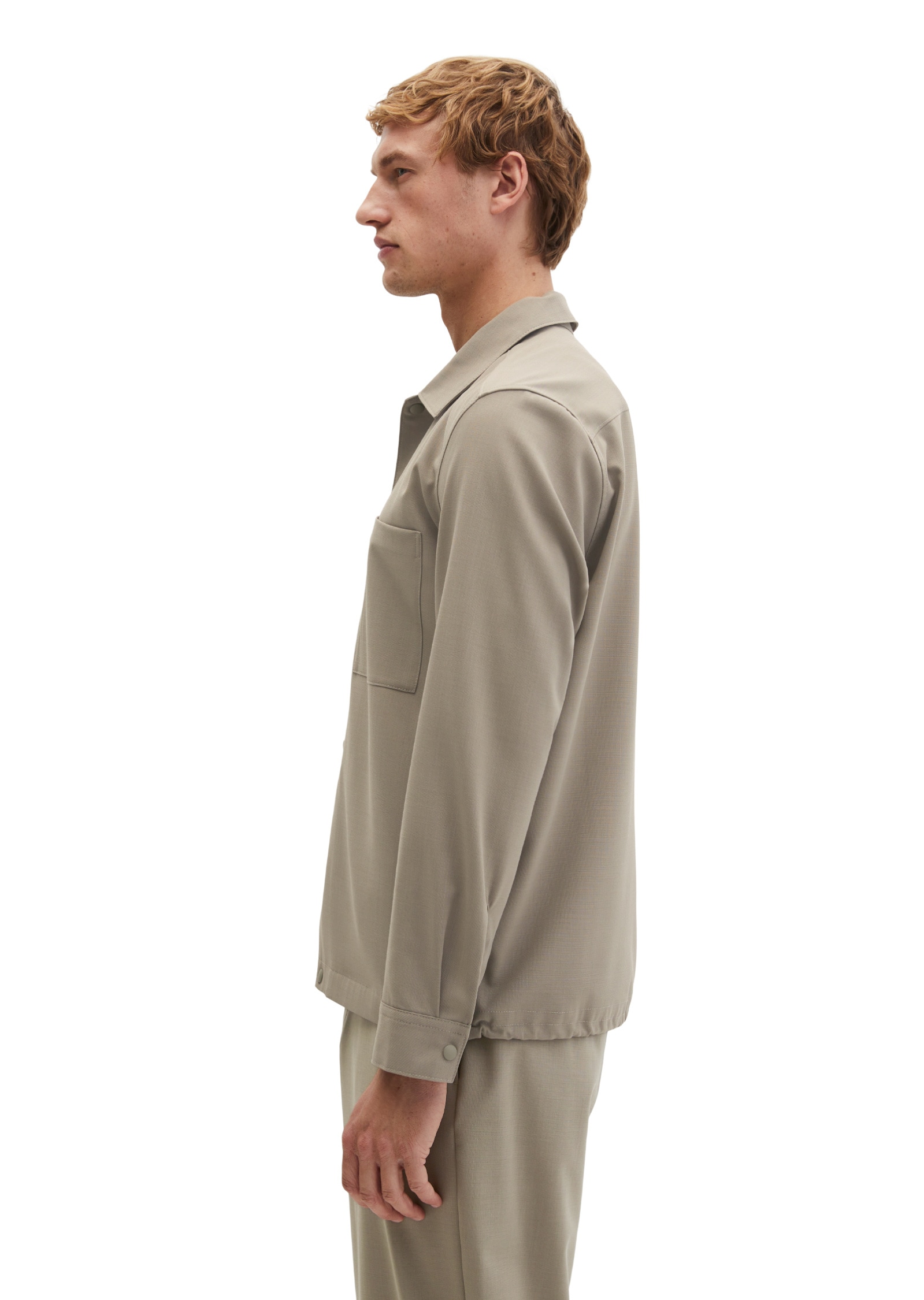 Marc O'Polo Kurzjacke »aus dehnbarem Tech Wool Blend« ohne Kapuze
