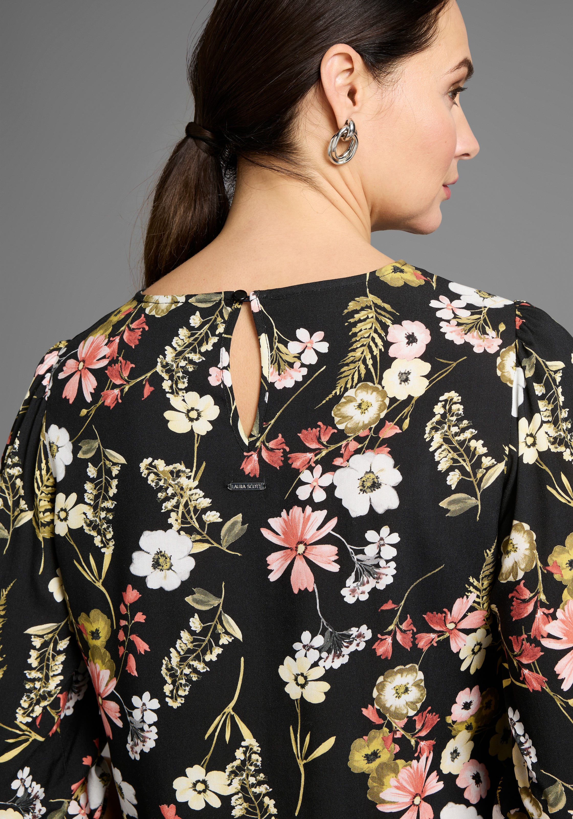 Laura Scott Druckbluse, mit femininen Blumen-Print
