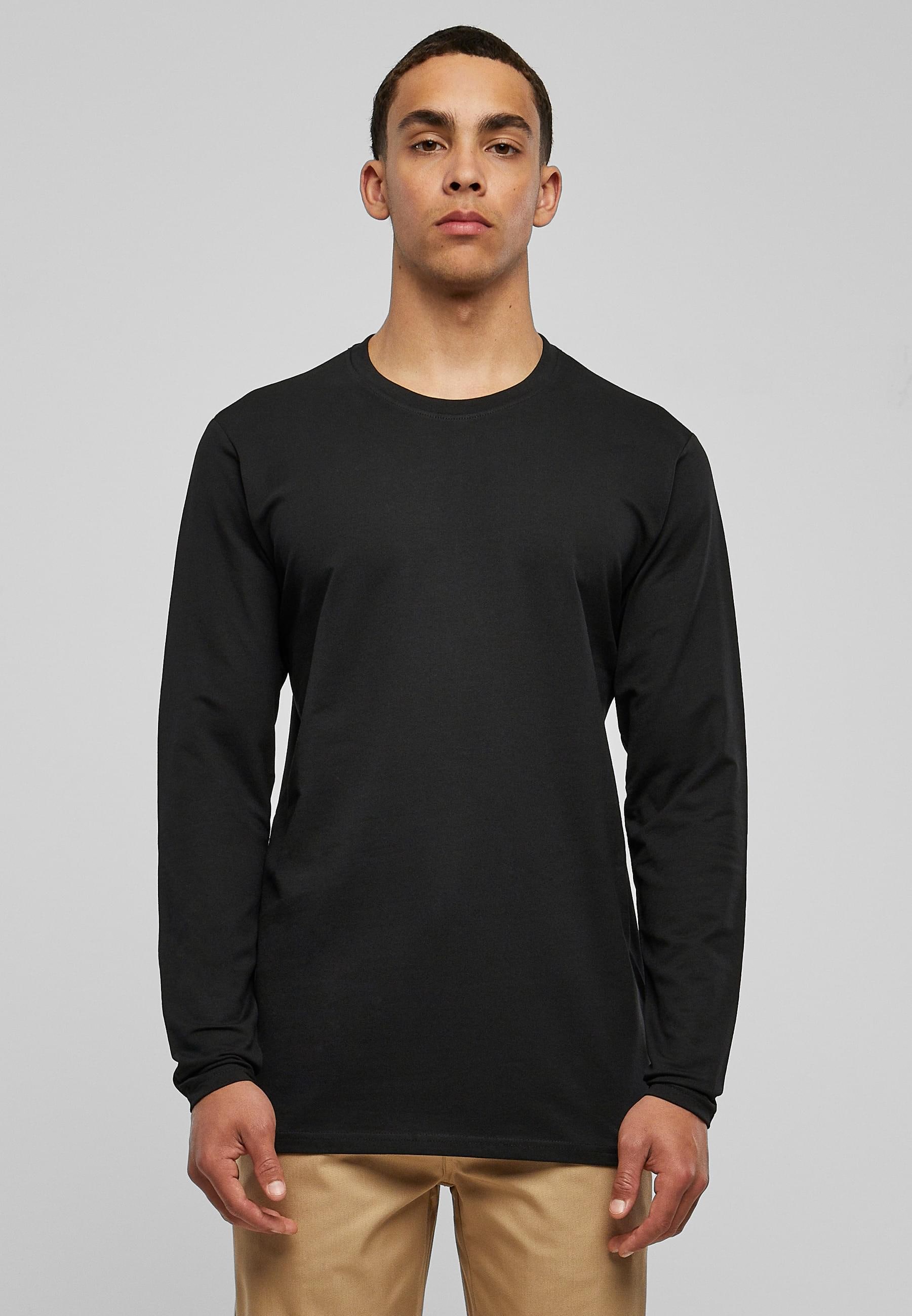 URBAN CLASSICS T-Shirt »Urban Classics Herren Stretch Terry Longsleeve« 1 Stk.
