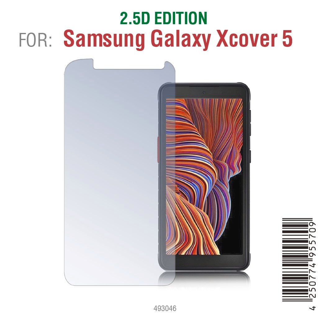 4smarts Displayschutzglas »Premium Screen Protection«, für Samsung Galaxy Xcover5, Displayschutzfolie, Schutzfolie, Bildschirmschutz, kratz- & stoßfest