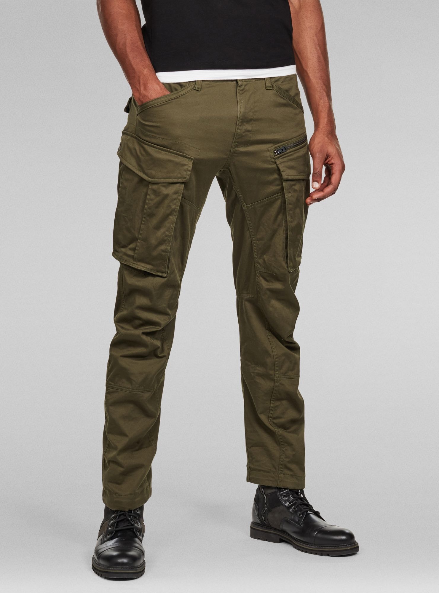 G-STAR Cargohose "Rovic Zip 3D Straight Tapered Pant" günstig online kaufen