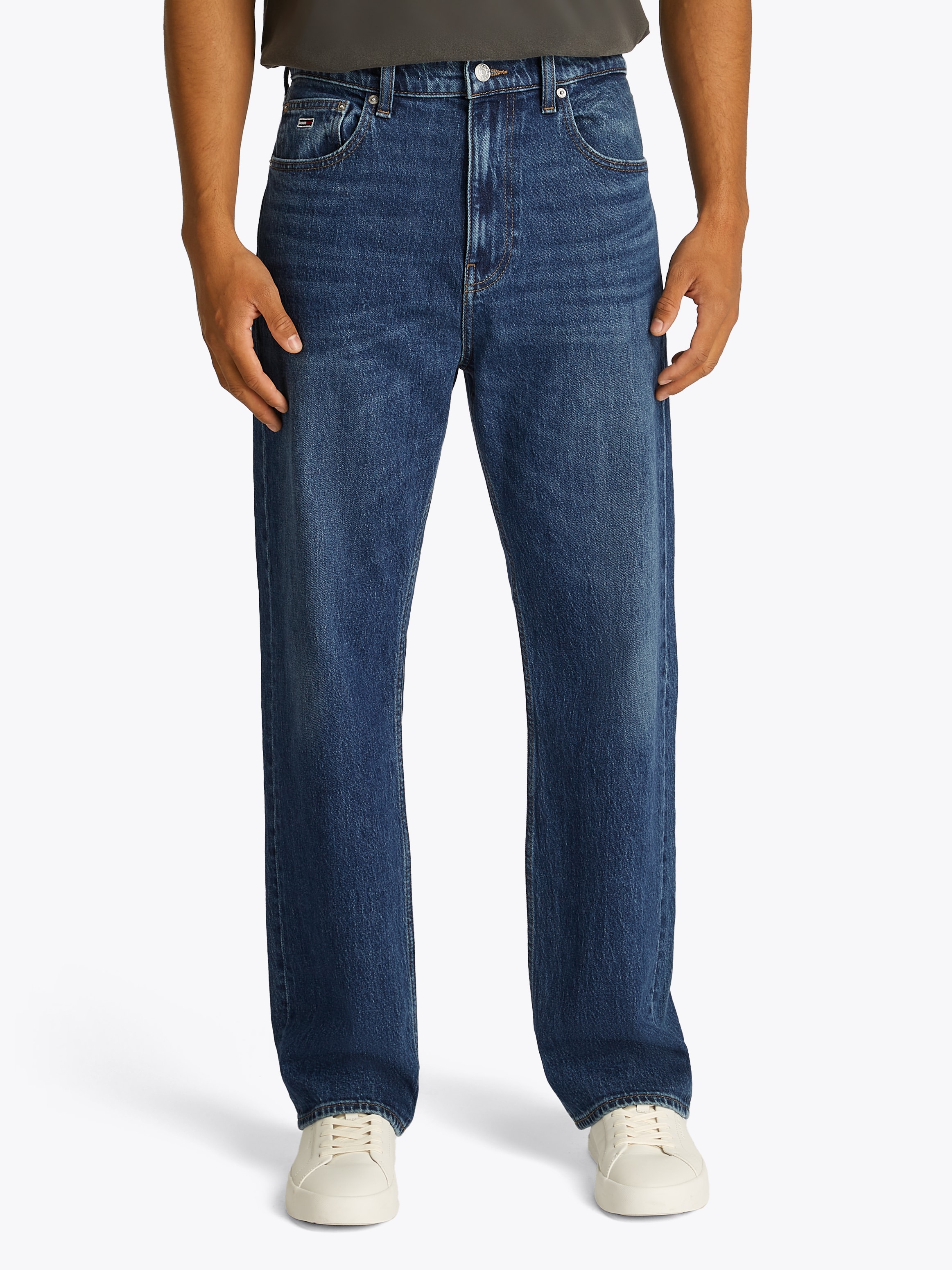 Tommy Jeans "Otis Regular Straight" Gerade geschnittene Jeans, regulärer Leibhöhe