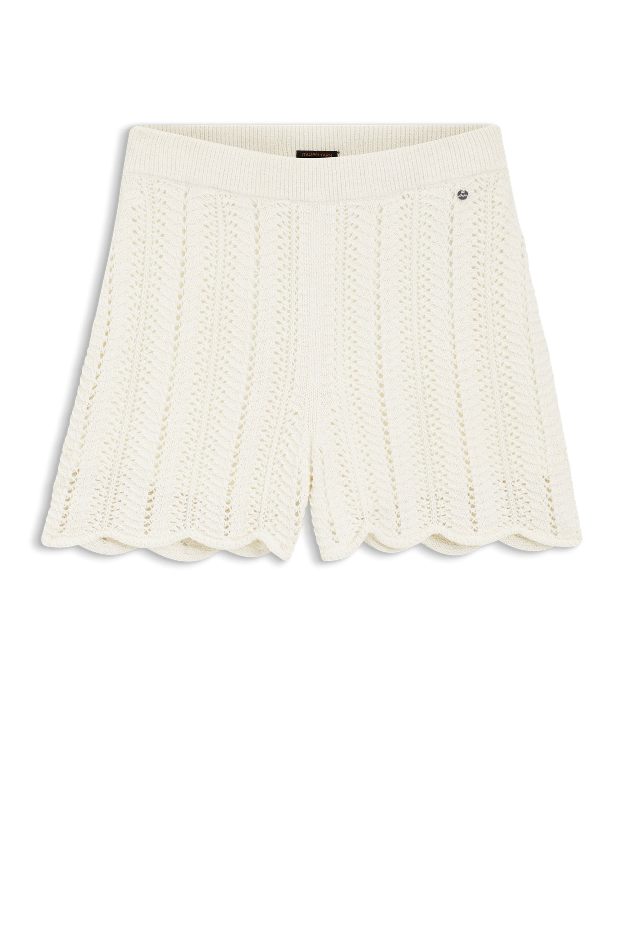 BOSS ORANGE Shorts »Forde Premium Damenmode«  aus Strick, mit Wellenstruktur