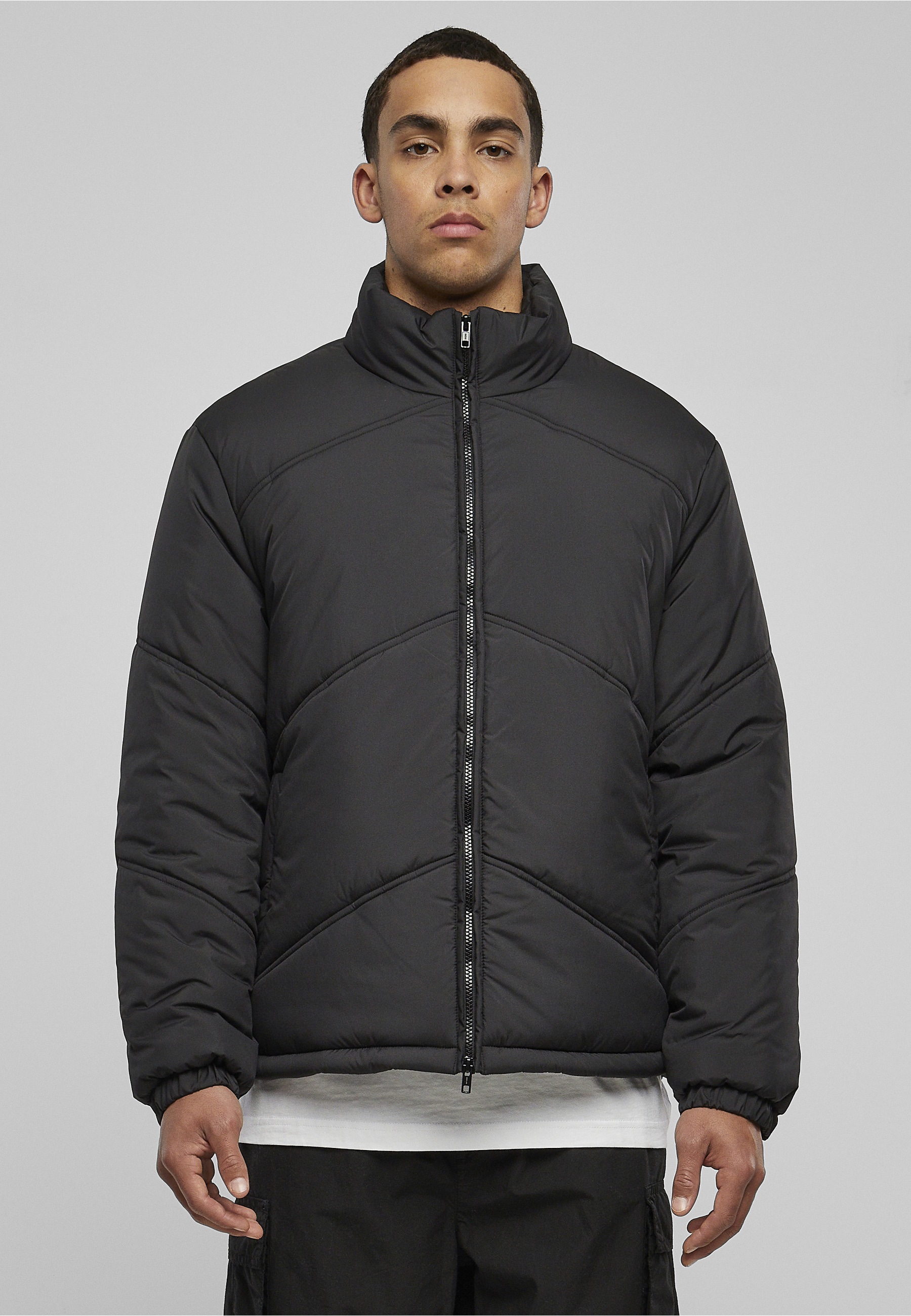 URBAN CLASSICS Allwetterjacke »Urban Classics Herren Arrow Puffer Jacket« 1 Stk. tlg. ohne Kapuze