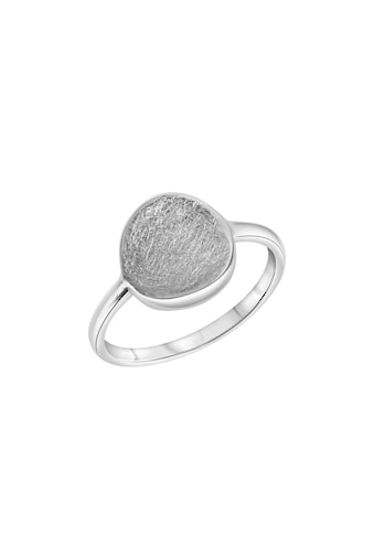 Fingerring »925 Silber rhodiniert eismatt«