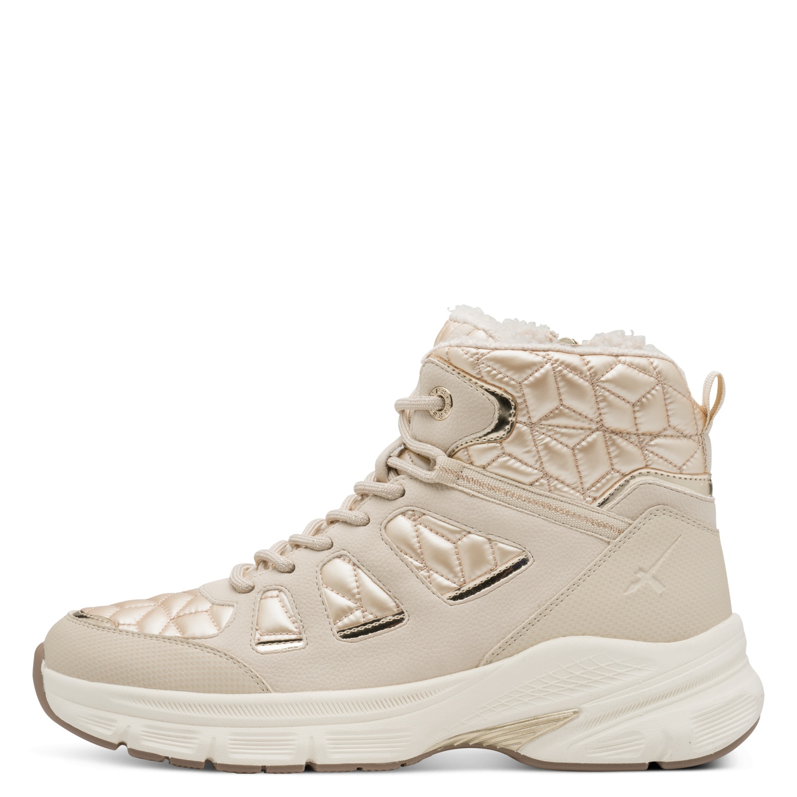 Tamaris Winterboots  , Keilabsatz, Schnürboots mit abgesteppten Wattierungen