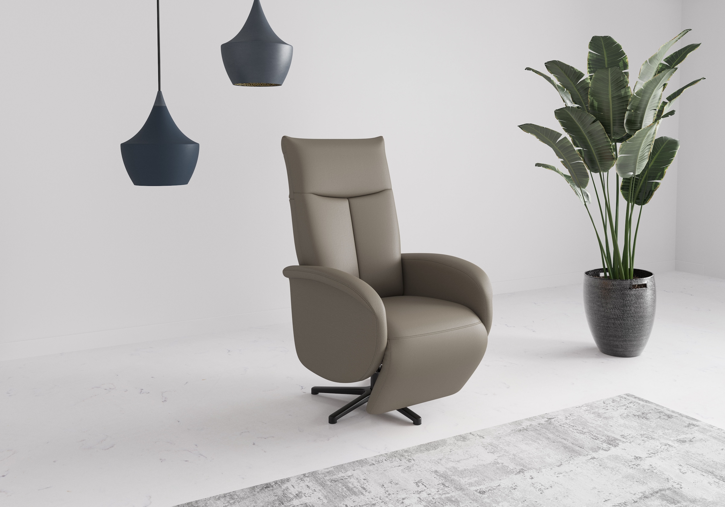 sit&more Höhe Armlehne 66 cm, wahlweise mit Aufstehhilfe, 2 Motoren und Akku