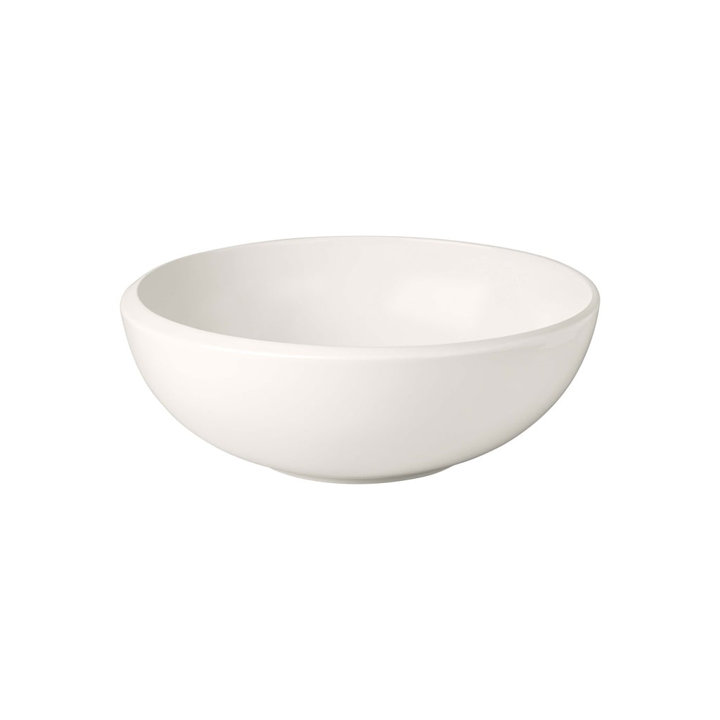 VILLEROY & BOCH Schale "Schüssel rund M NewMoon 2,2 l weiß", weiß, Schüsseln