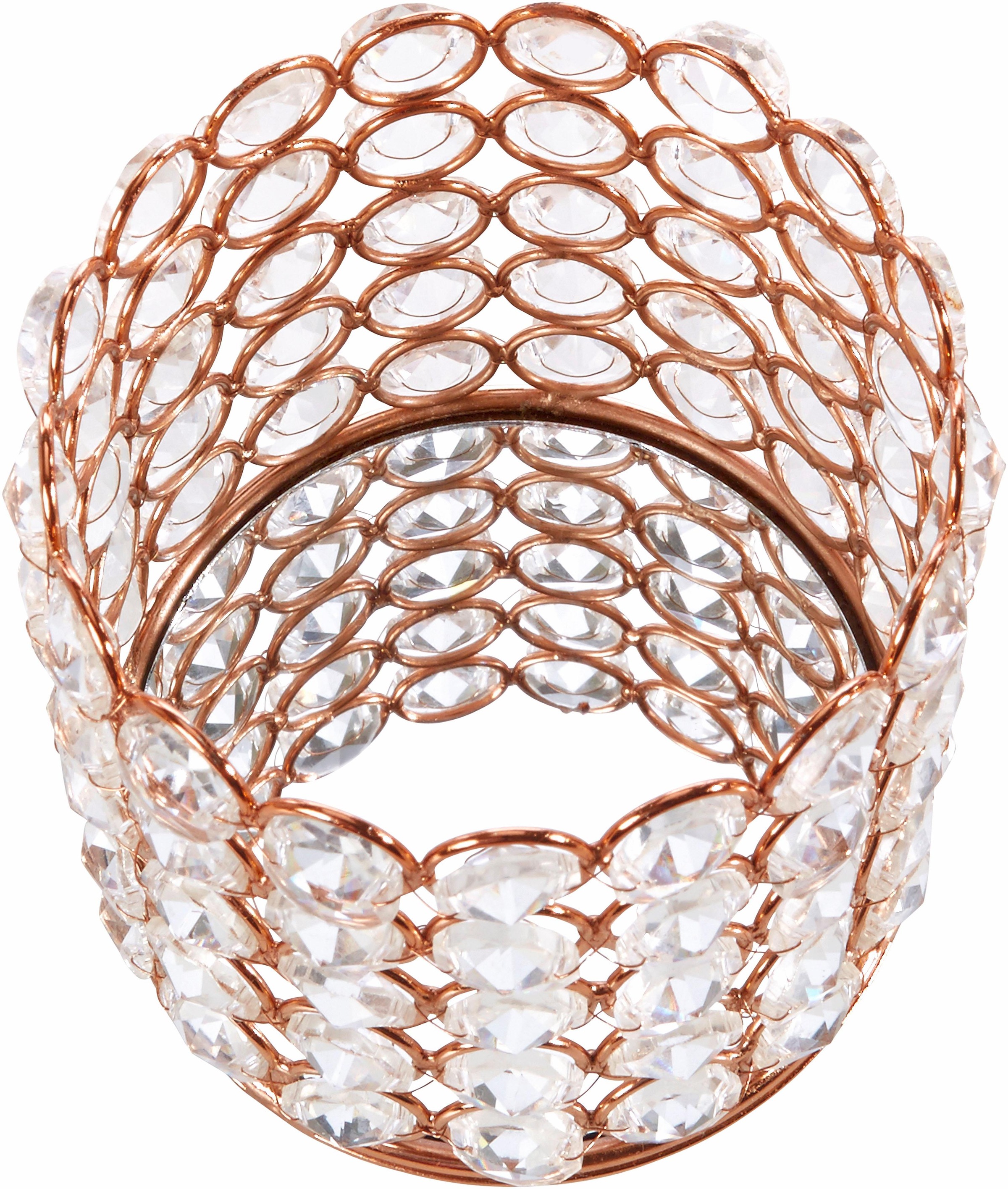 Home affaire Windlicht "Kristall" günstig online kaufen