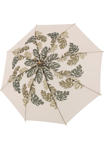 Stockregenschirm »nature Long, choice beige«