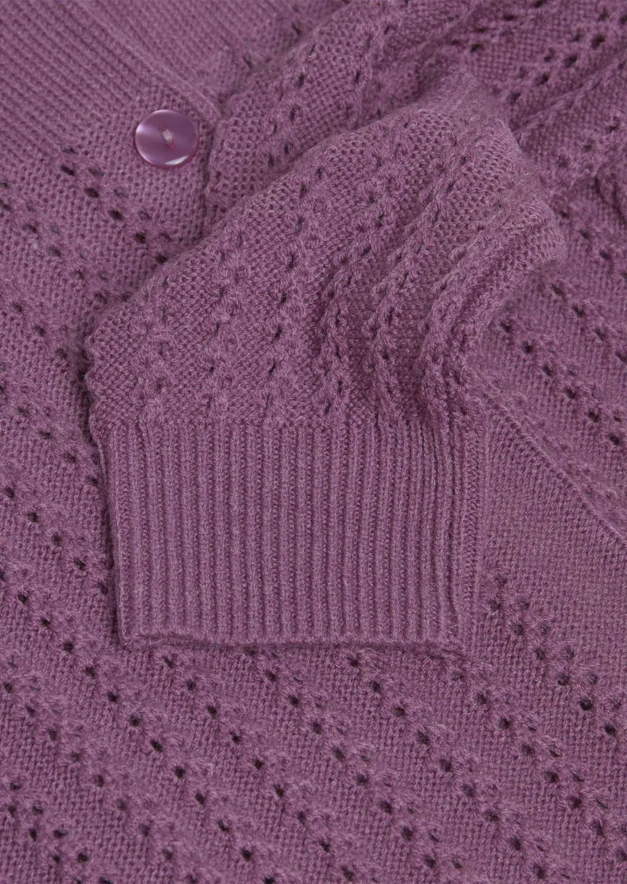 GOLDNER Strickjacke »Ajourstrickjacke«