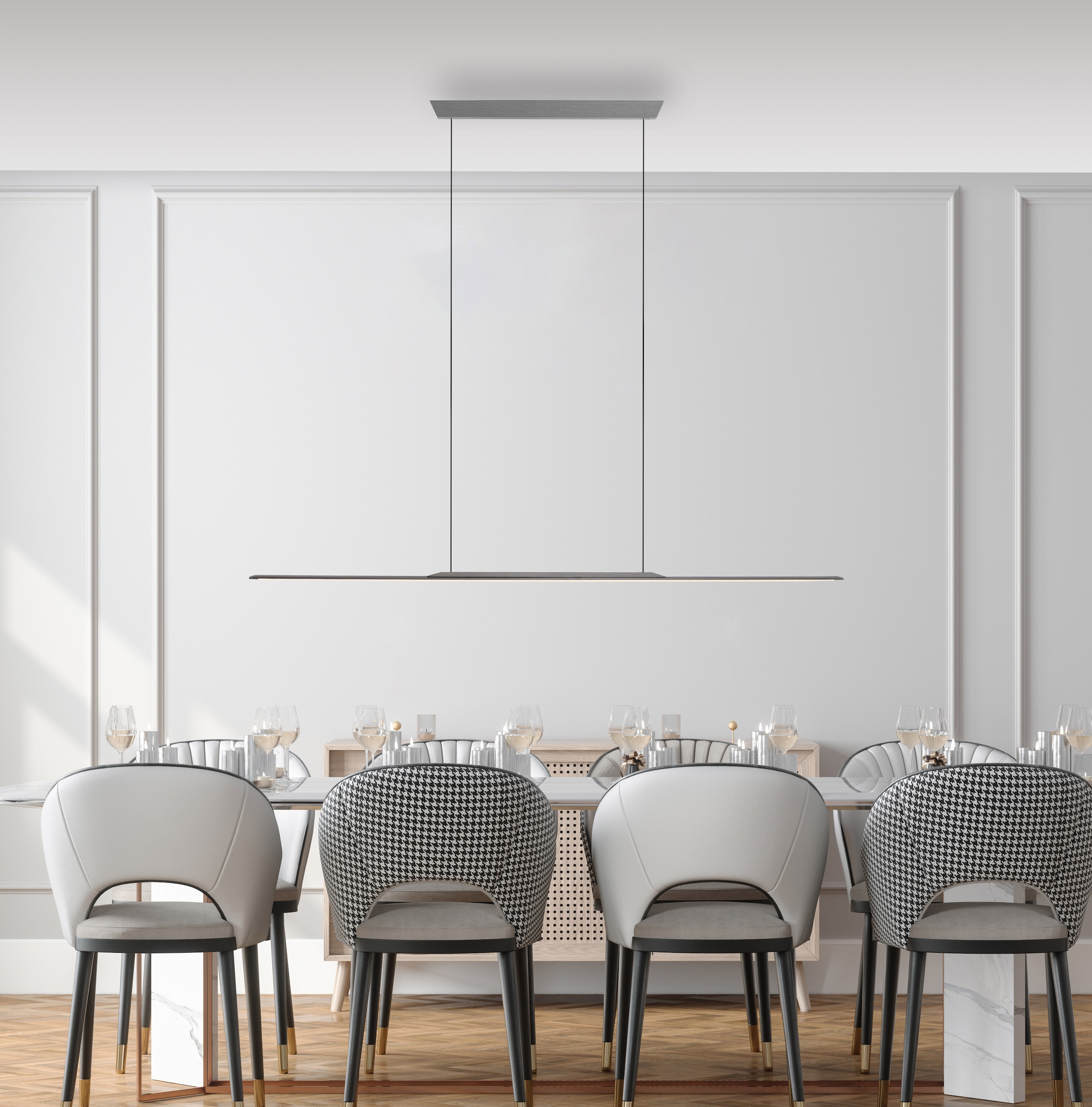 Neuhaus PURE LED Pendelleuchte »PURE Surface« LED-Board 1 Stk. Warmweiß Dimmfähig über separaten Dimmer, höhenverstellbar