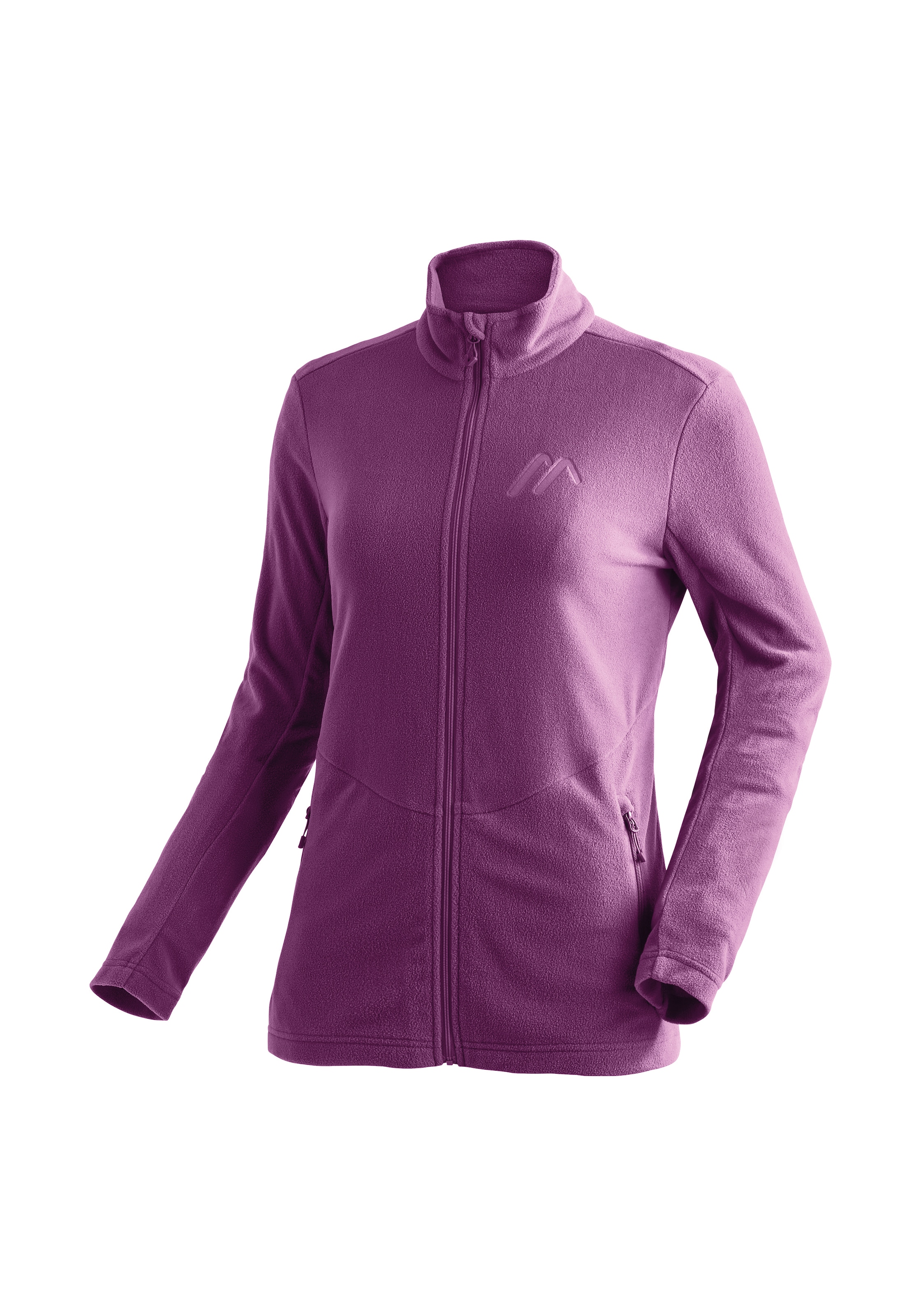 Maier Sports Fleecejacke "Denise Jacket W" Damen Midlayer, atmungsaktiv schnelltrocknend, Full-Zip, Regular fit