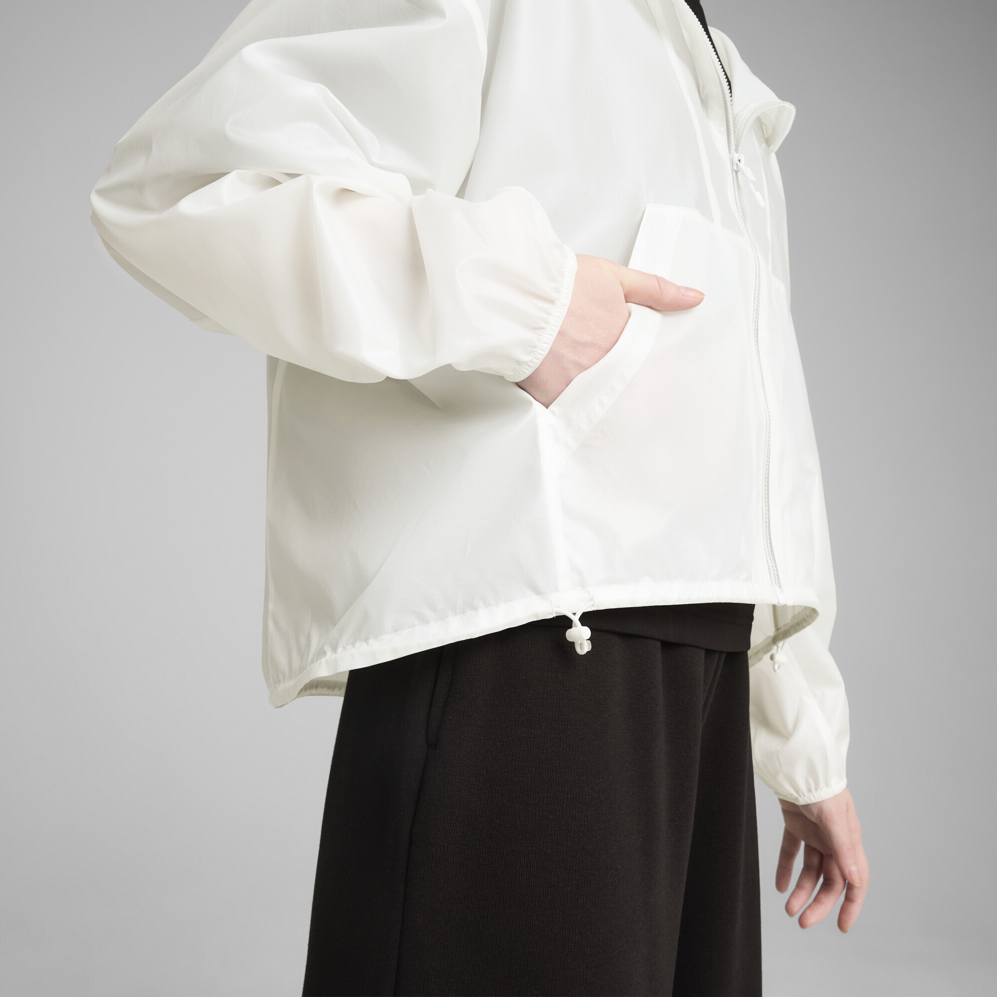 PUMA Windbreaker »WARDROBE ESS Oversized Windjacke Damen«