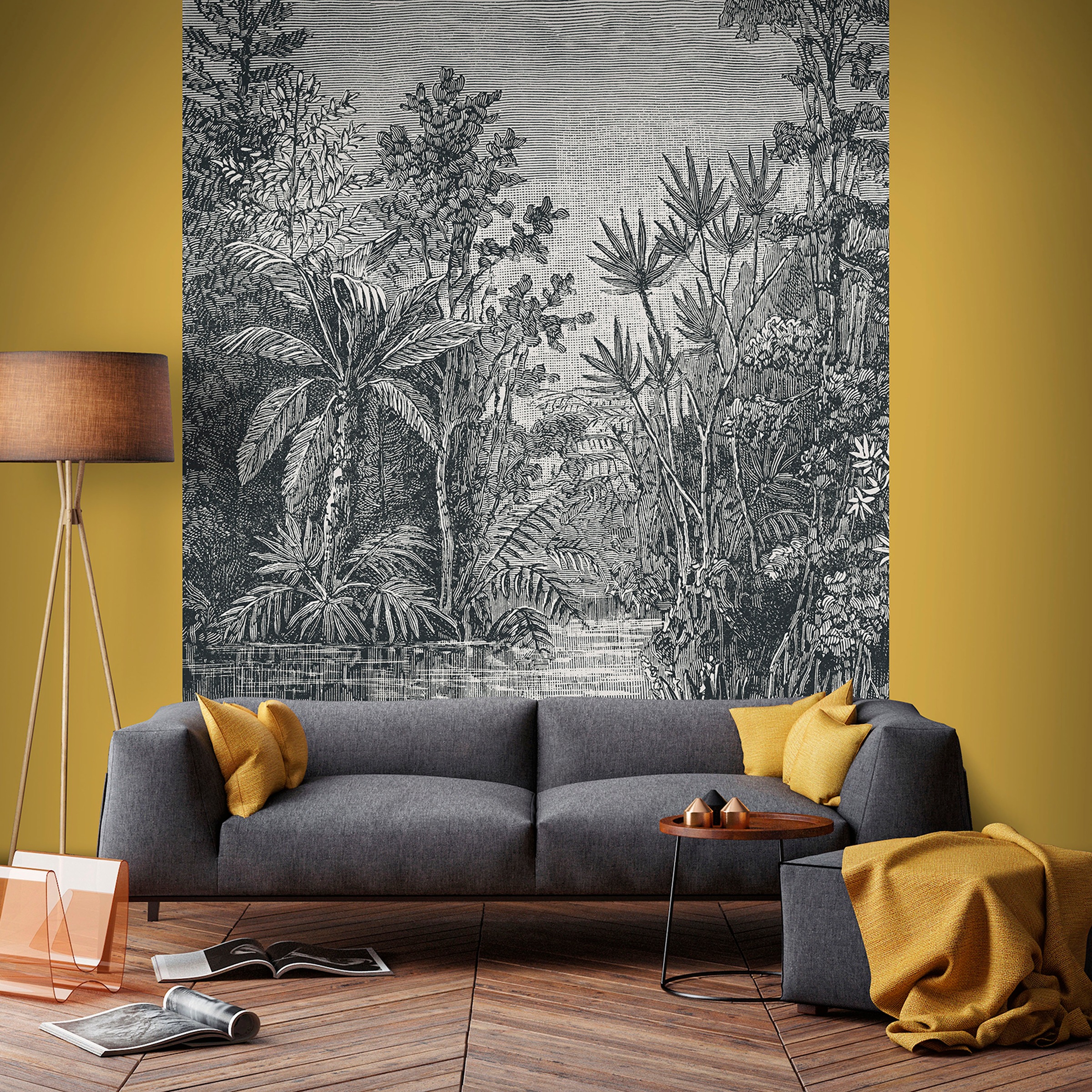 Art for the home Fototapete »Jungle«, 200 cm Länge