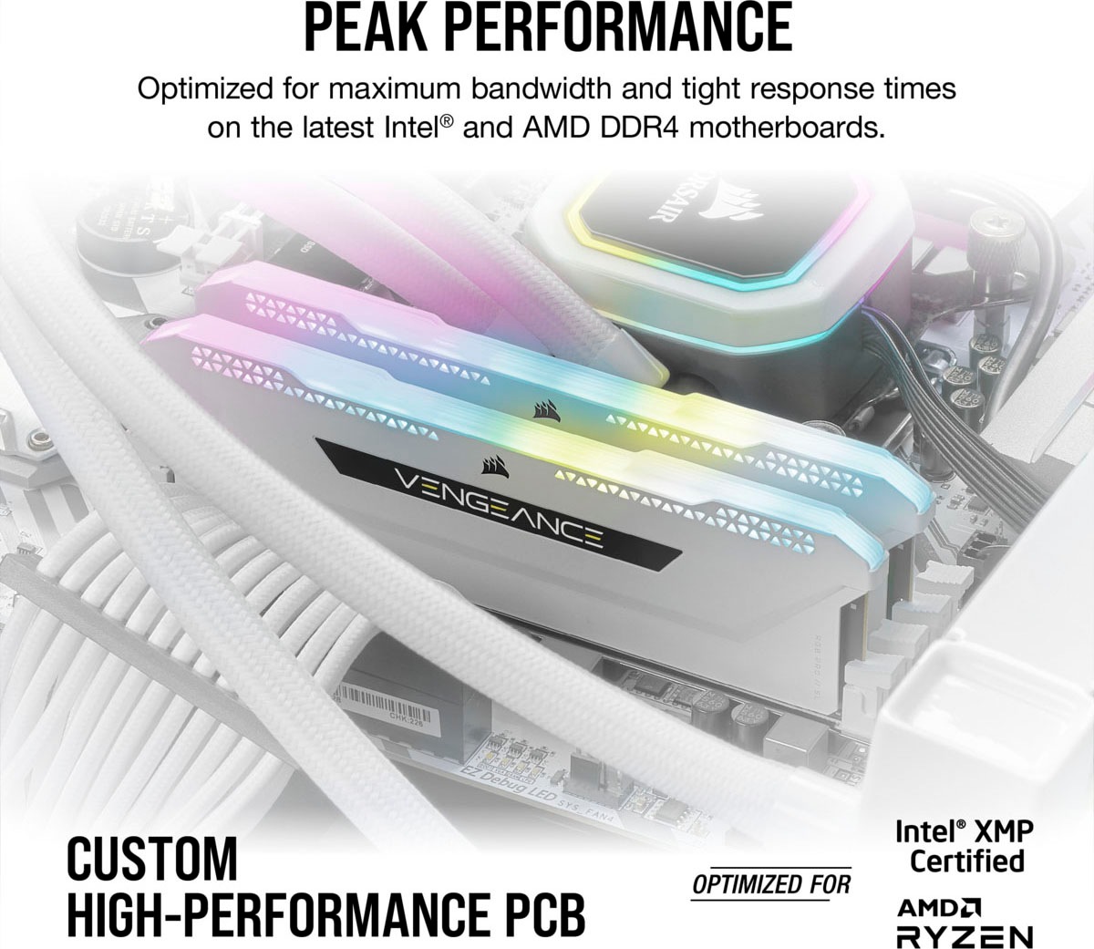 Corsair Arbeitsspeicher »CMH16GX4M2E3200C16«