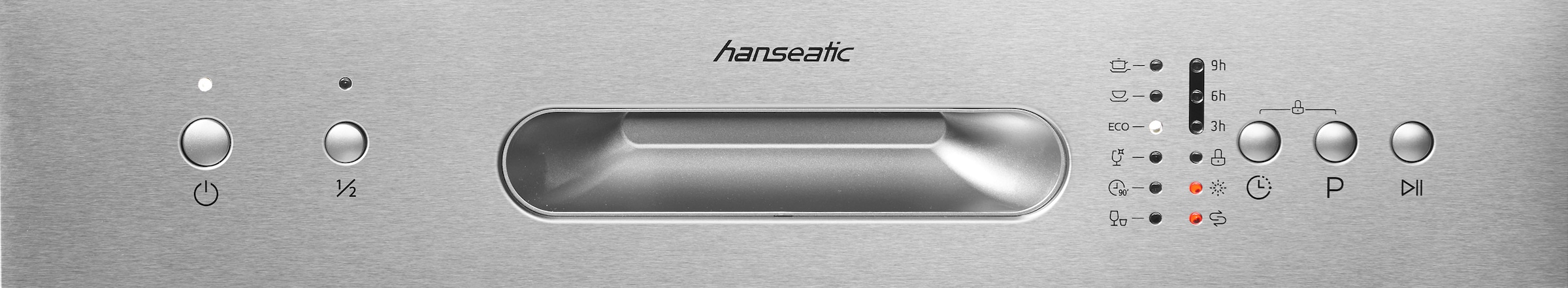 Hanseatic »HGU6082E127735BI«, 12 | Unterbaugeschirrspüler auf BAUR Raten HGU6082E127735BI, Maßgedecke