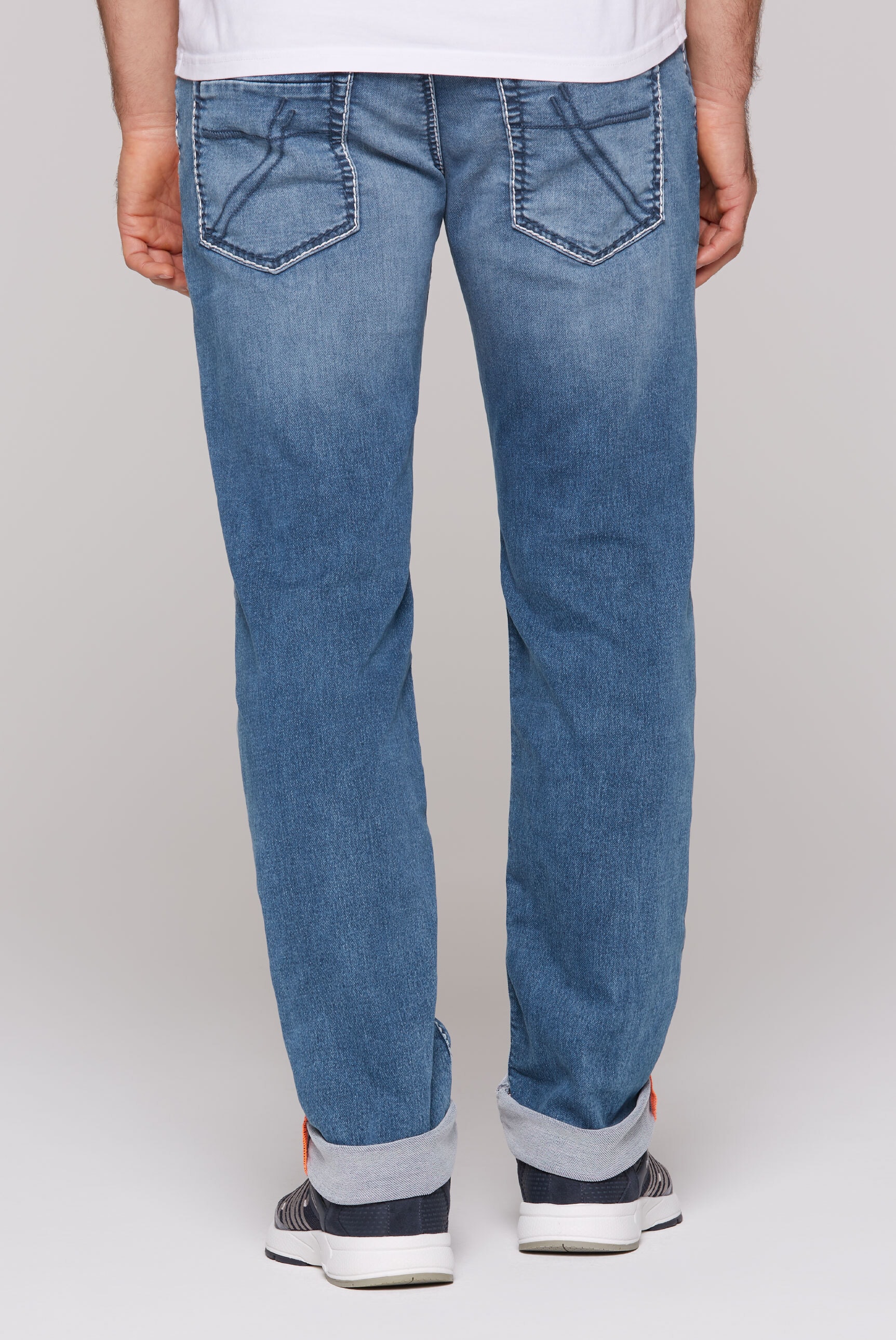 CAMP DAVID Comfort-fit-Jeans, mit zwei Leibhöhen