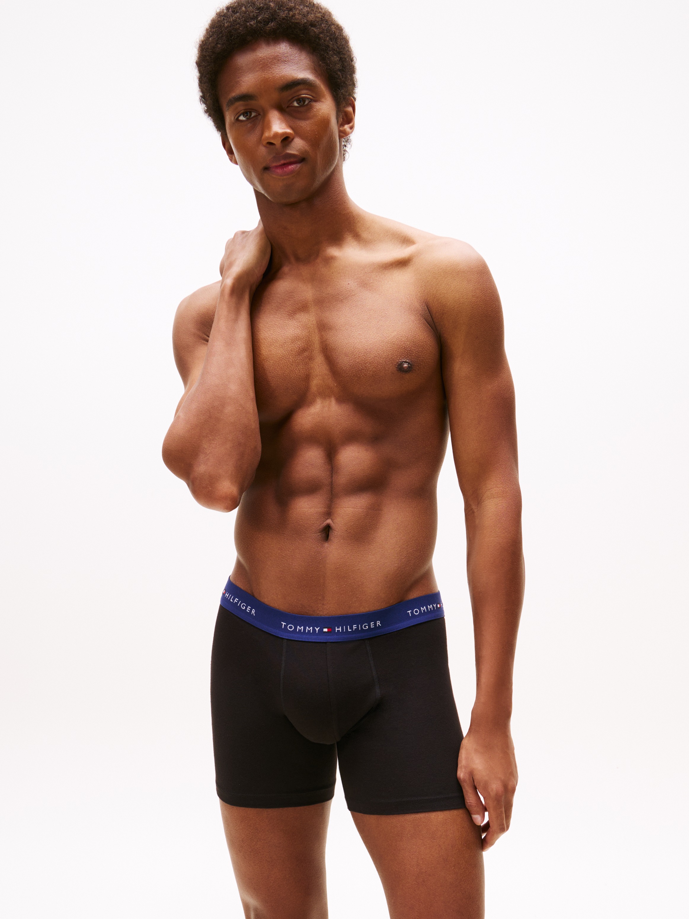 Tommy Hilfiger Underwear Boxershorts "3P BOXER BRIEF WB" Packung, 3er-Pack, günstig online kaufen
