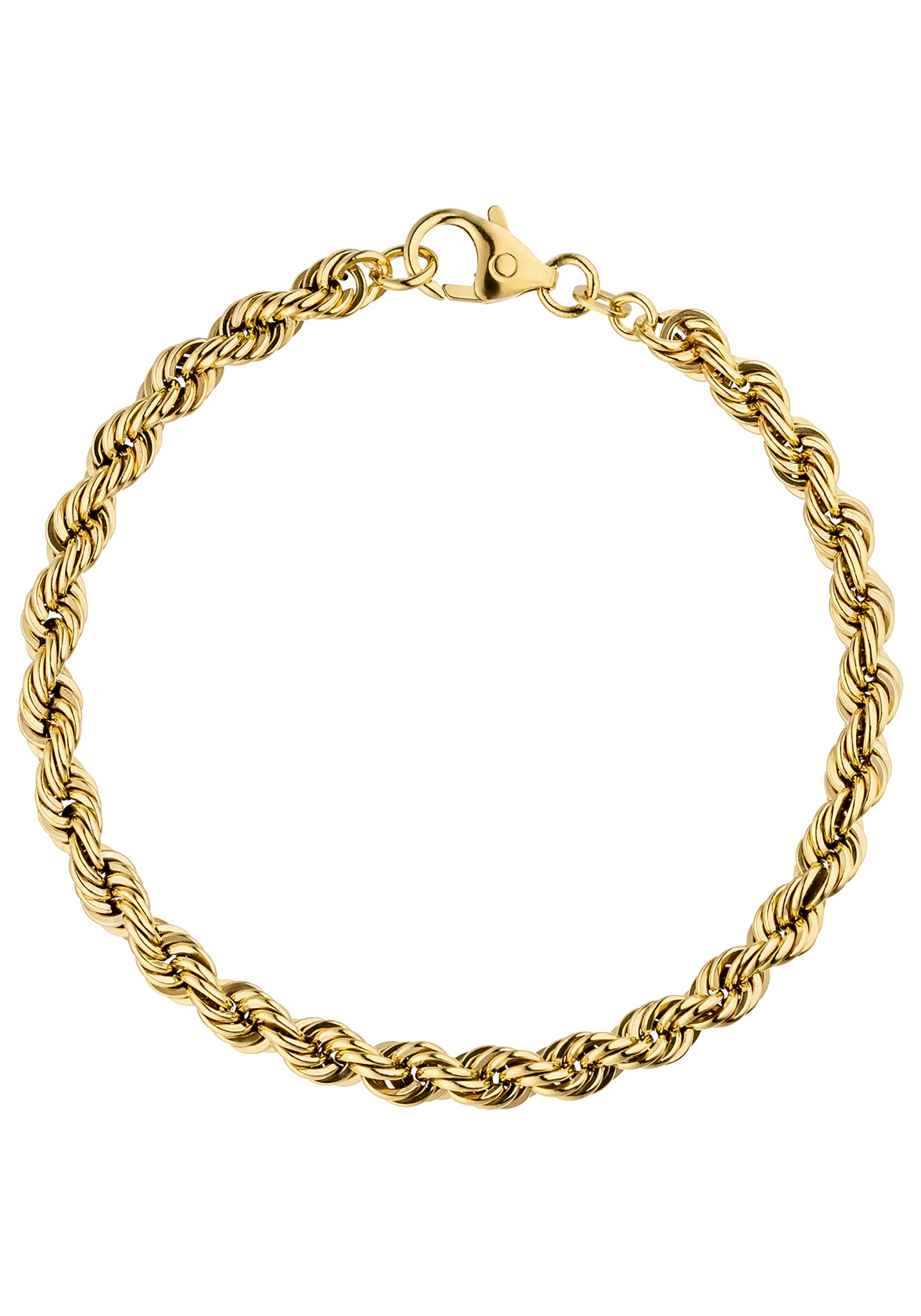 JOBO Armband »Kordelarmband« 585 Gold 3,2 mm 19 cm