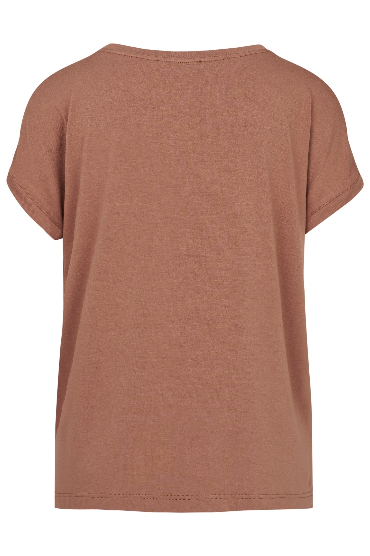 bugatti T-Shirt, aus weichem Materialmix