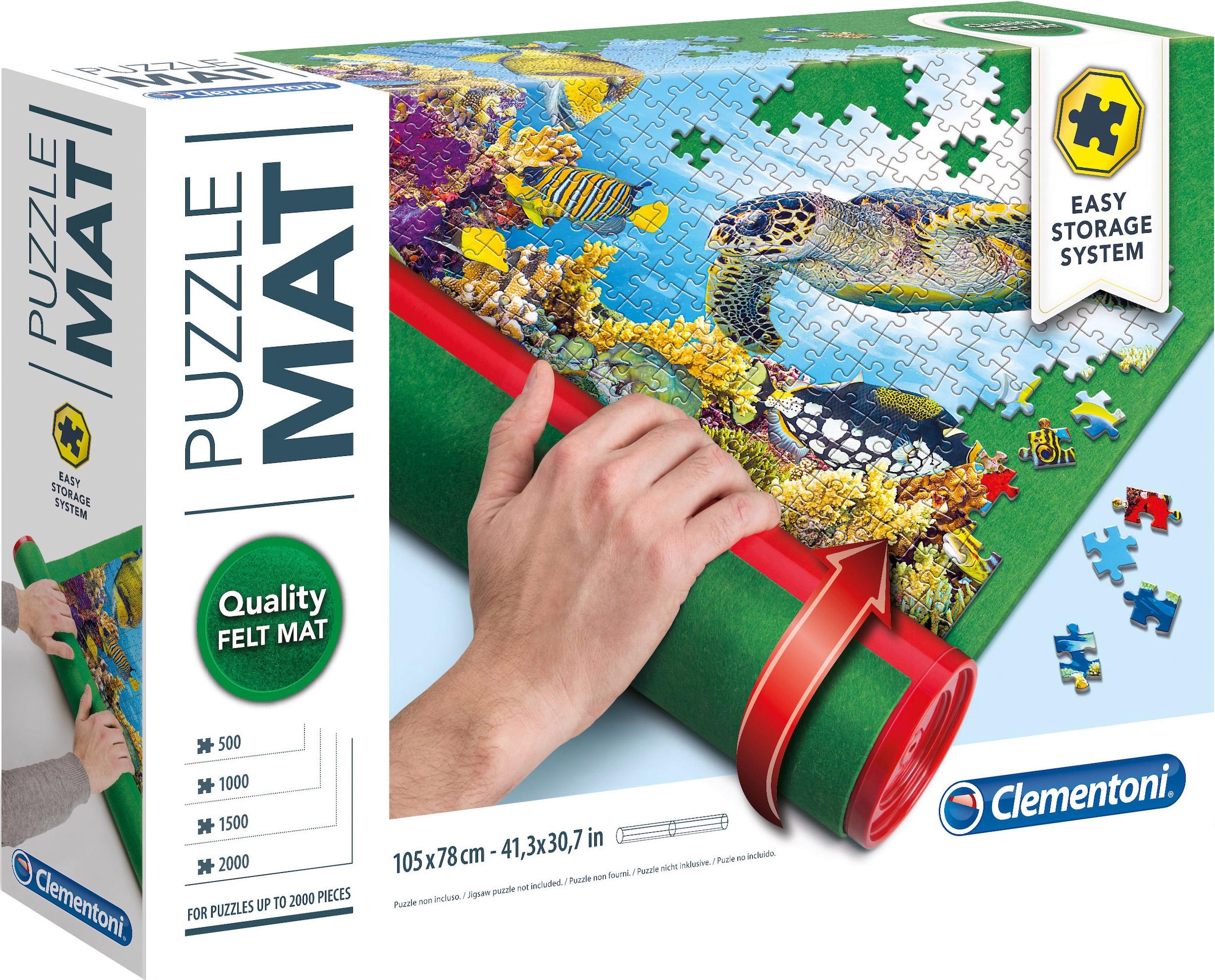 Clementoni® Puzzleunterlage »Puzzle Mat«, zum Rollen