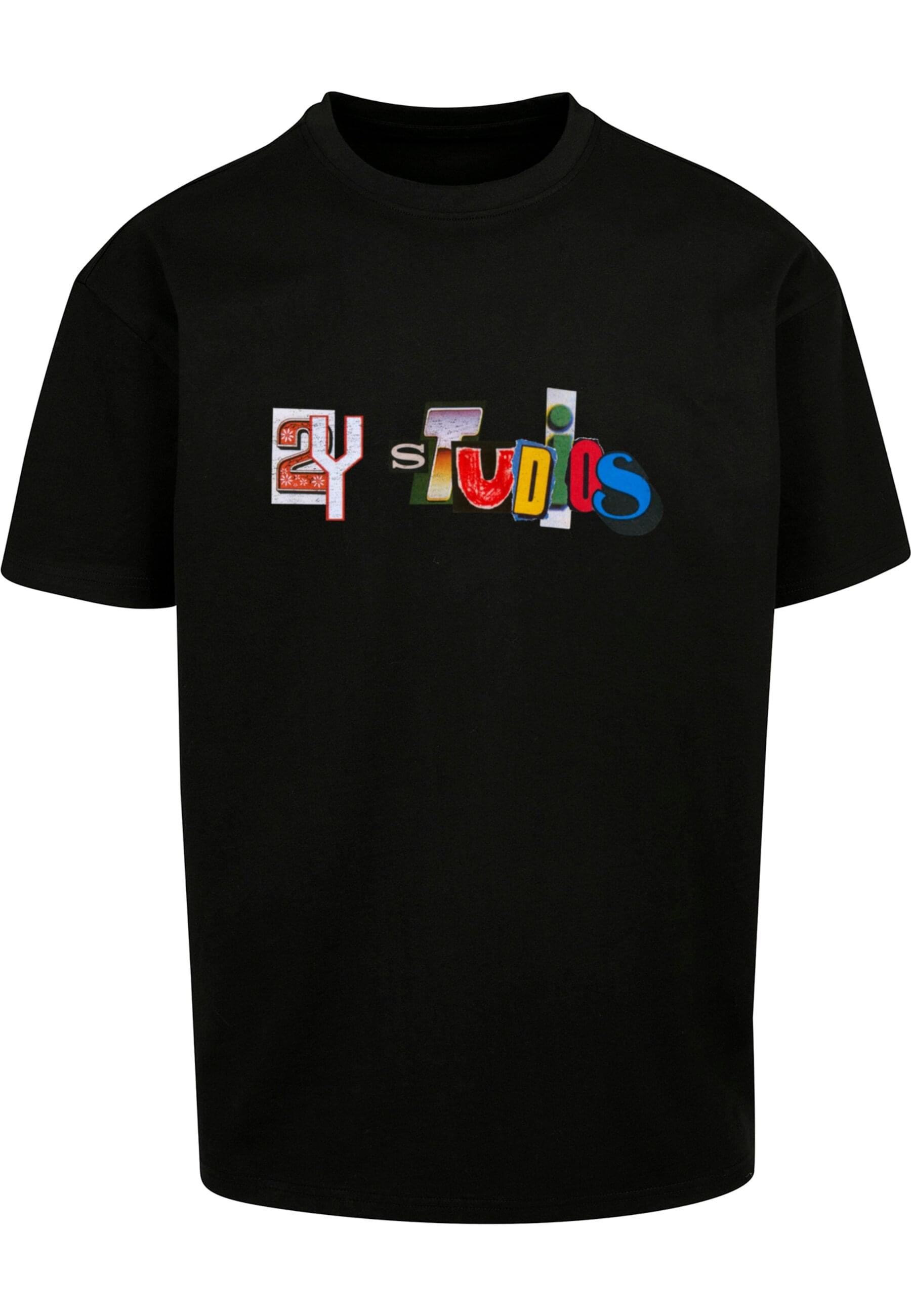 2Y Studios T-Shirt "2Y Studios Herren RANSOM NOTE LOGO TEE" 1 Stk. tlg. günstig online kaufen