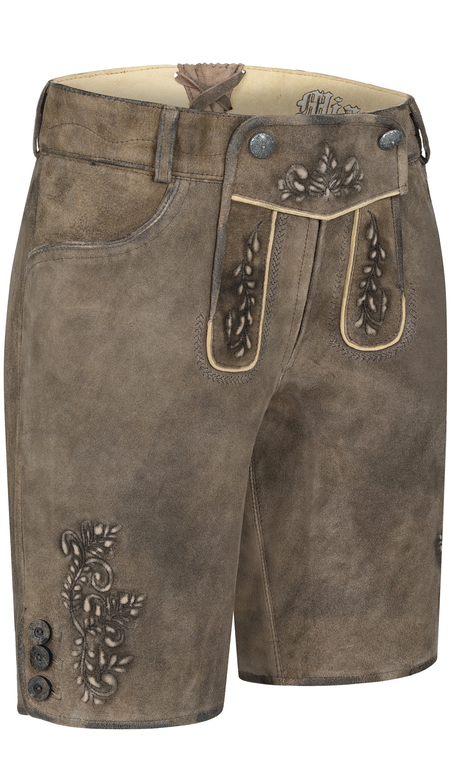 Nübler Trachtenlederhose "Lederhose kurz Valerie"