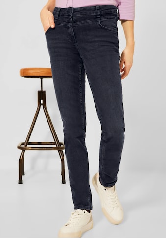 Cecil Stretch-Jeans »Style Scarlett«, mit blau-schwarzer Waschung kaufen