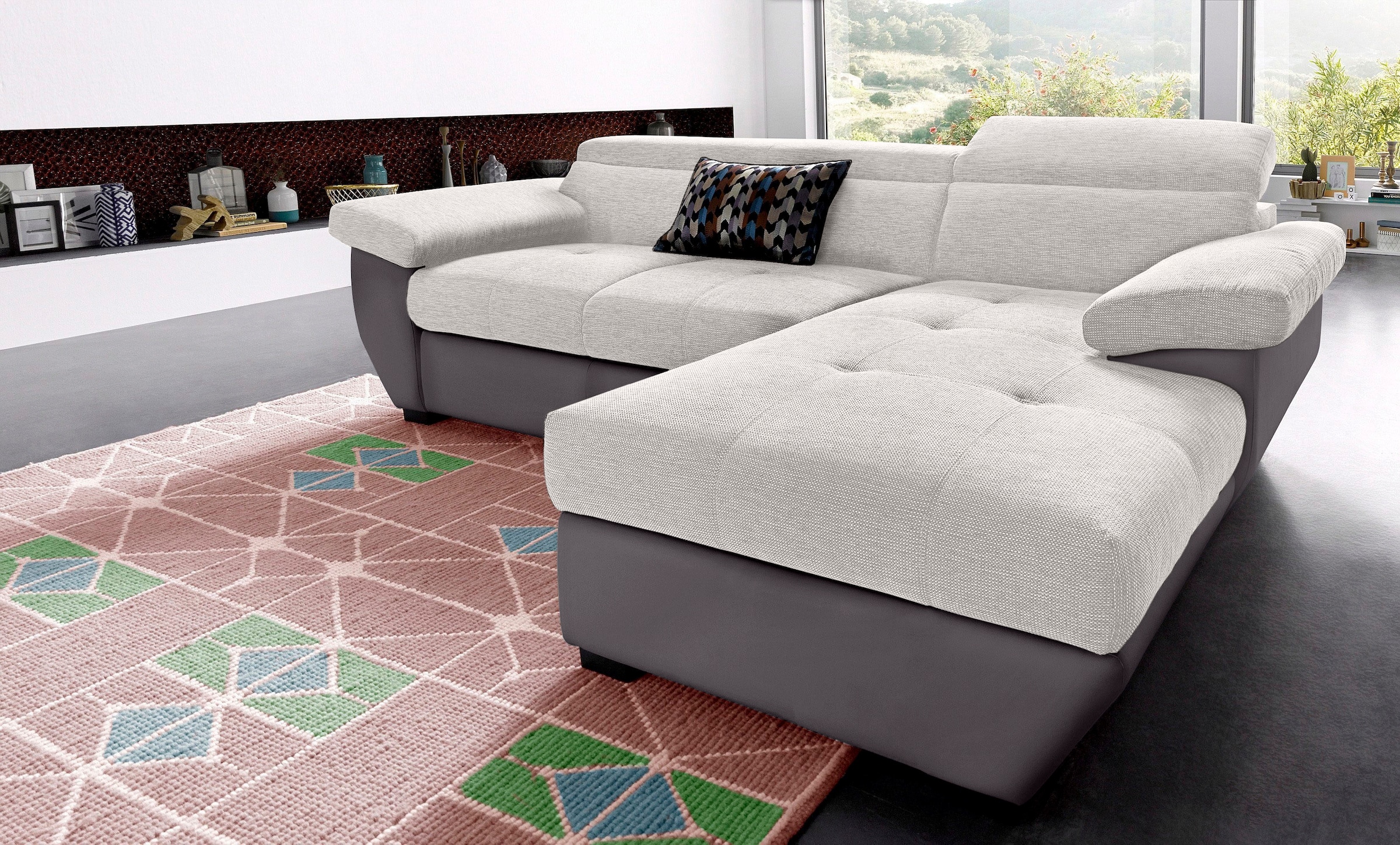 COTTA Polstergarnitur "Speedway L-Form" Set, Set bestehend aus: Ecksofa mit günstig online kaufen