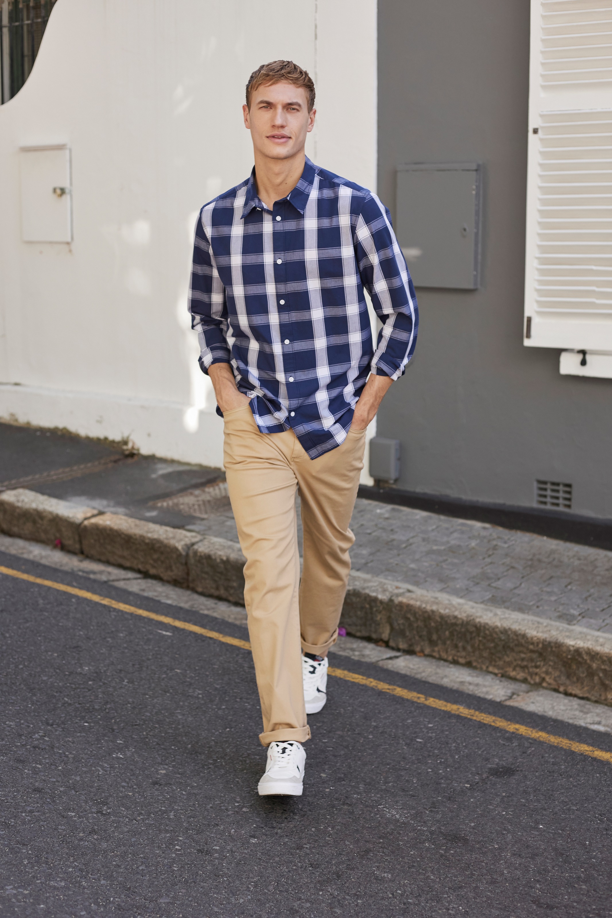 bonprix Langarmhemd »Langarmhemd aus reiner Baumwolle«, Langarmhemd aus reiner Baumwolle
