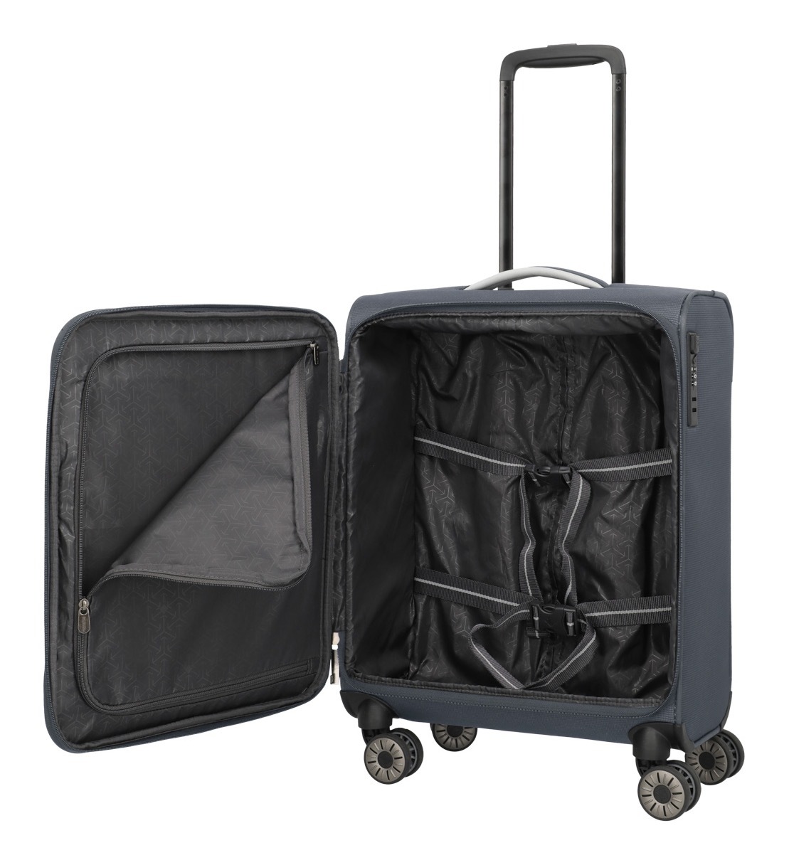 Thumbnail - travelite Handgepäck-Trolley "JETPACK Multi Light 4 Cabin, konzipiert für Condor & Ryanair", 4 Rollen, Weichgepäck-Koffe...