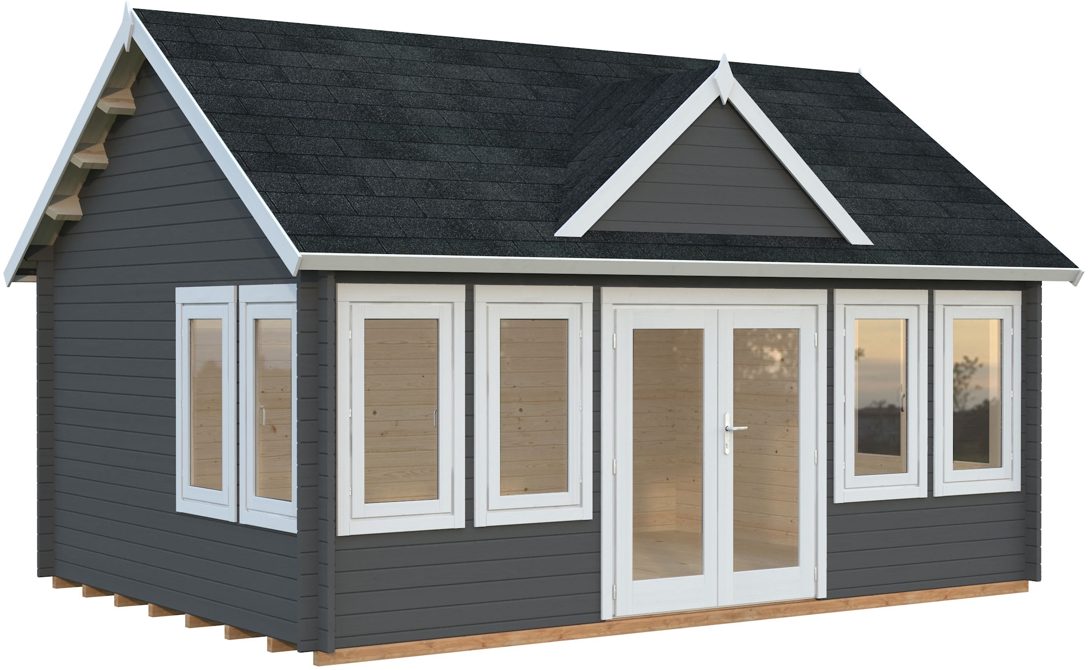 Palmako Gartenhaus »Claudia« verschiedene Farben