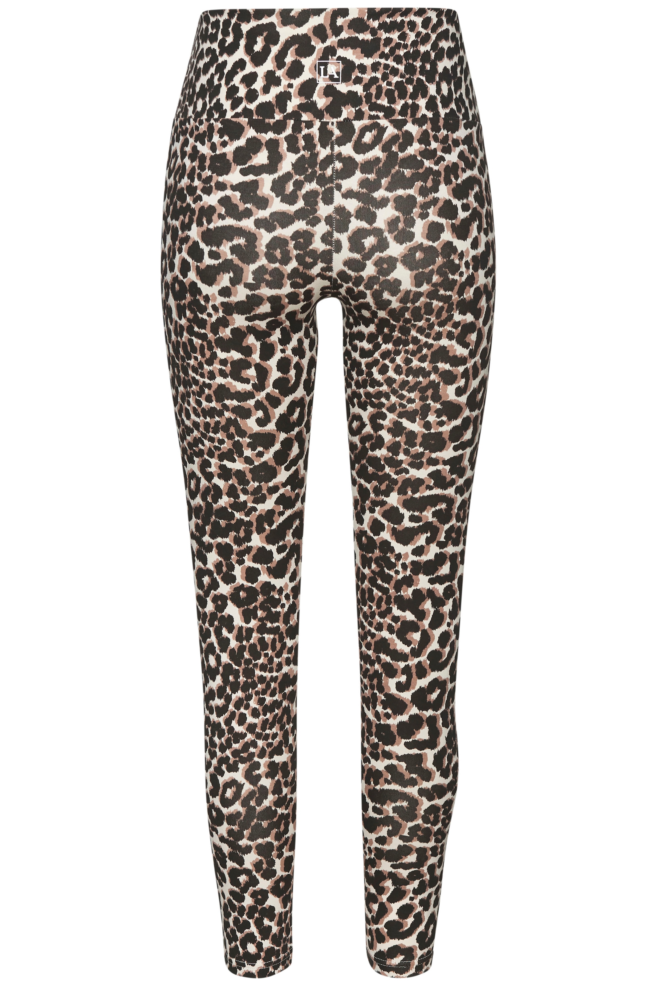 LASCANA ACTIVE Leggings, in Leopardenmuster, mit breitem Bündchen