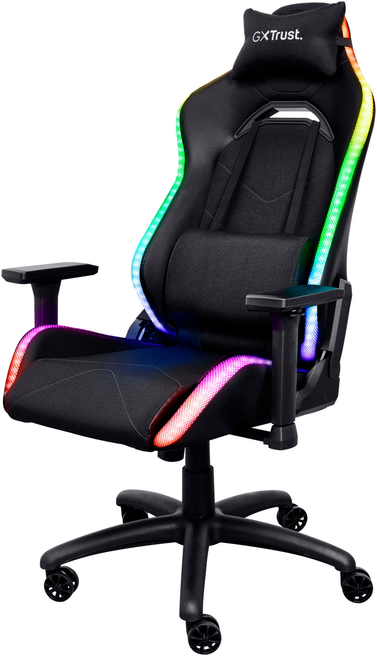 Trust Gaming-Stuhl »GXT719 RUYA RGB«, Kunstleder