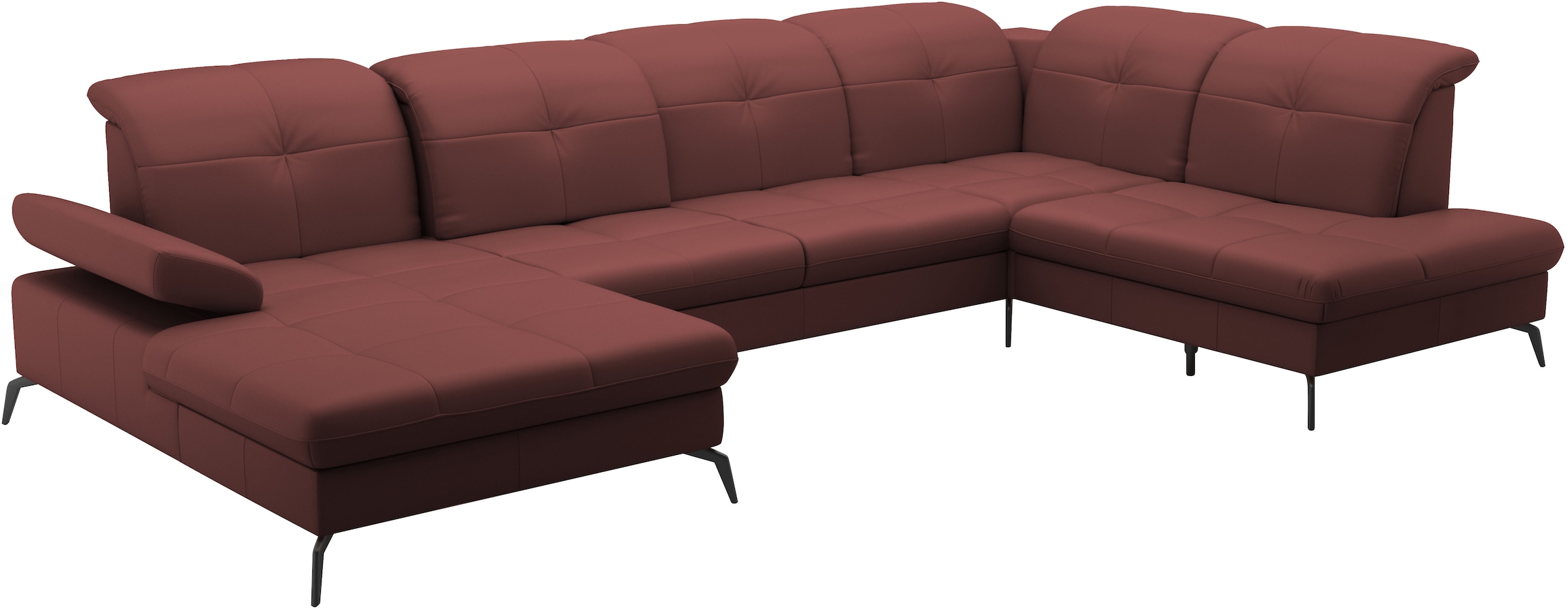 sit&more Wohnlandschaft »Amica«, inkl Sitztiefenverstellung und Armteilverstellung