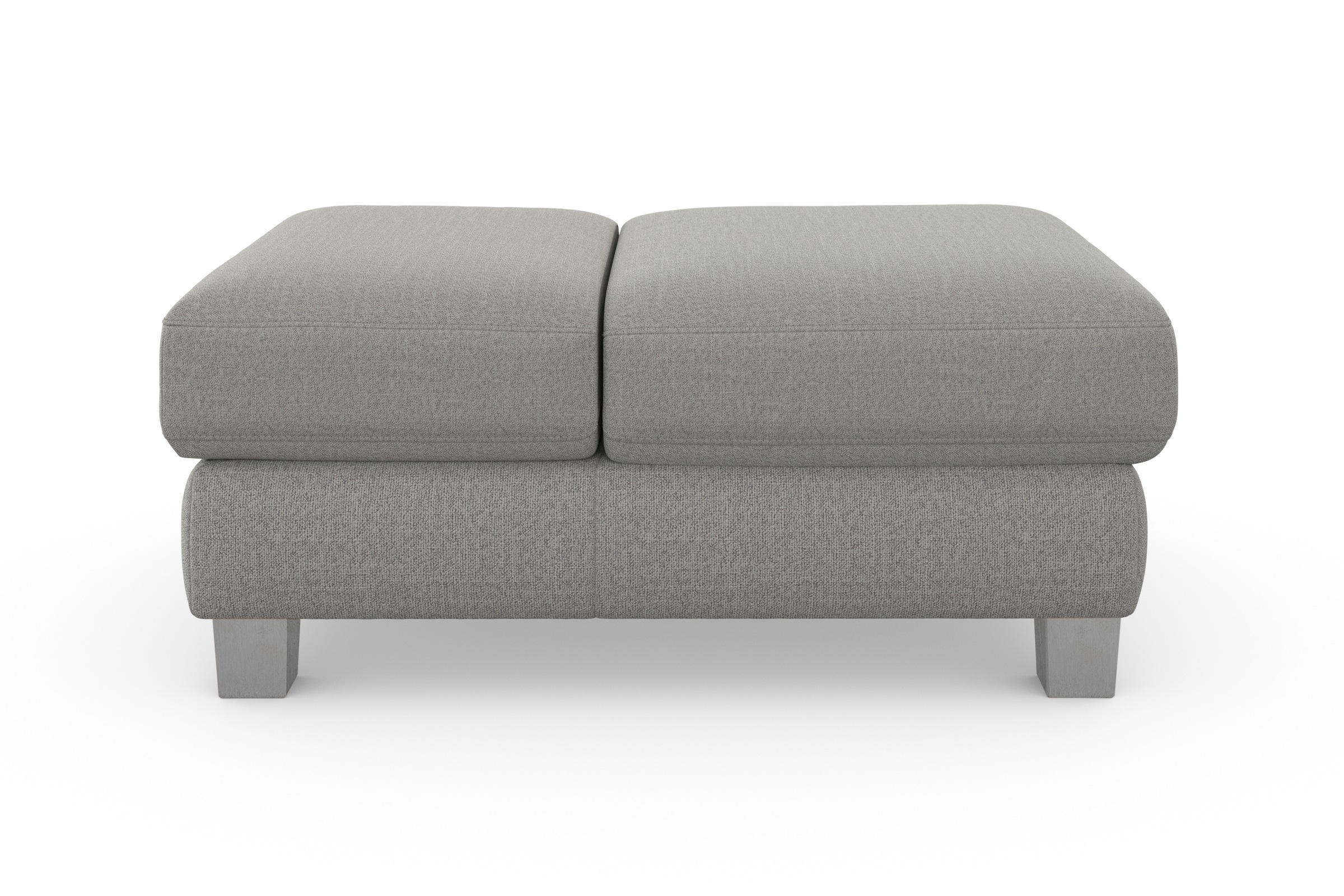 sit&more Polsterhocker »Dundee« mit Klappfunktion, Federkern und hochwertigen Edelstahlfüßen